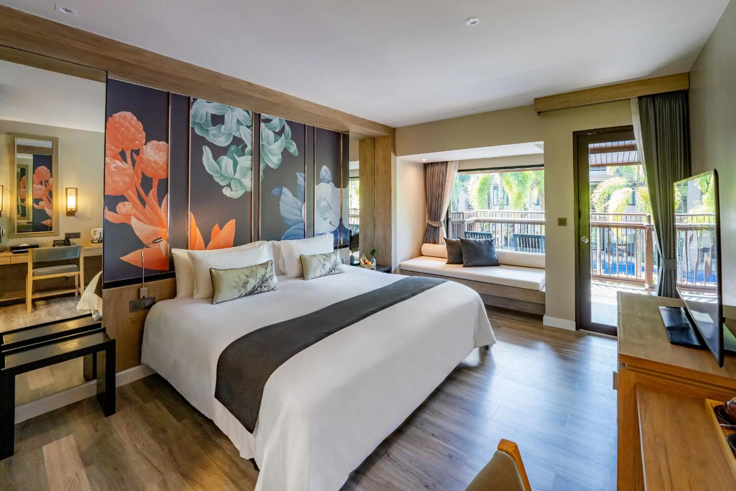 Photo of the whole room, Bed in La Flora Khao Lak - SHA Extra Plus
