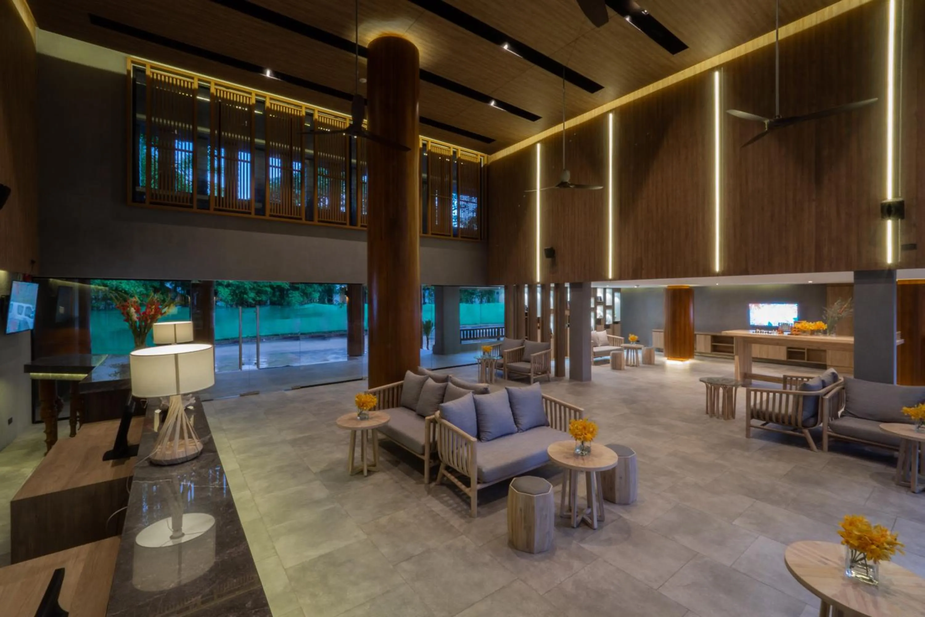 Lobby or reception in La Flora Khao Lak - SHA Extra Plus