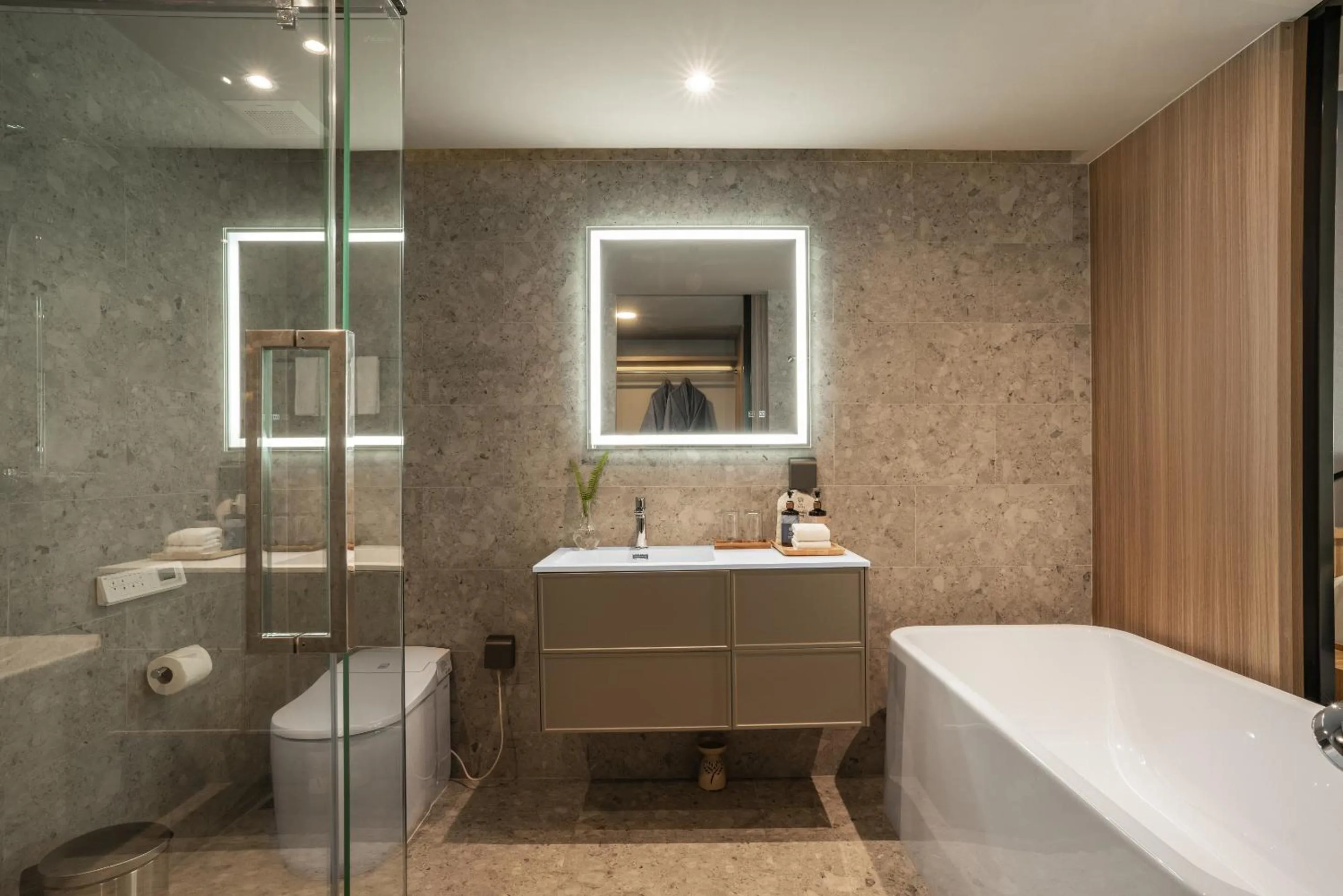 Bathroom in La Flora Khao Lak - SHA Extra Plus