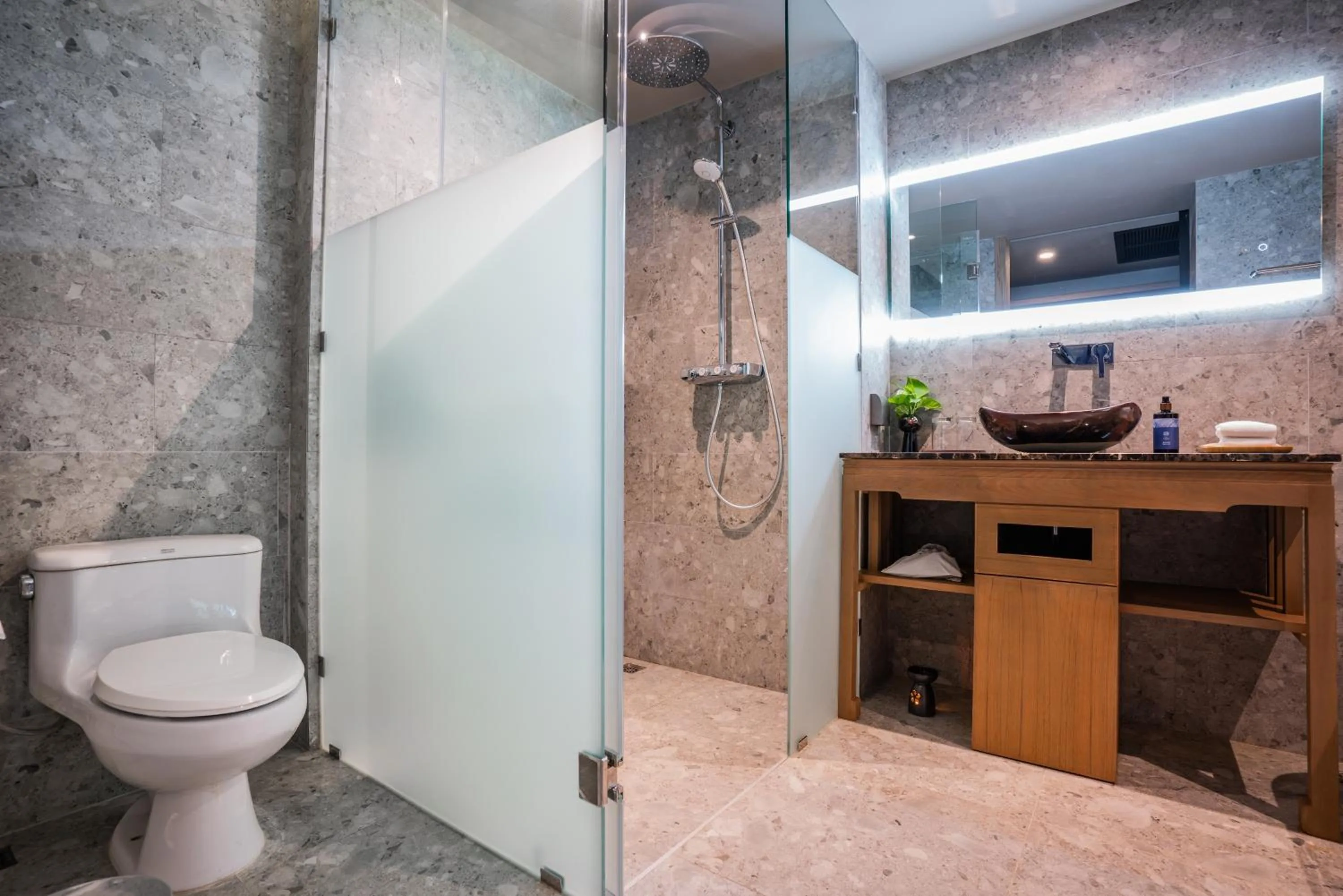 Bathroom in La Flora Khao Lak - SHA Extra Plus