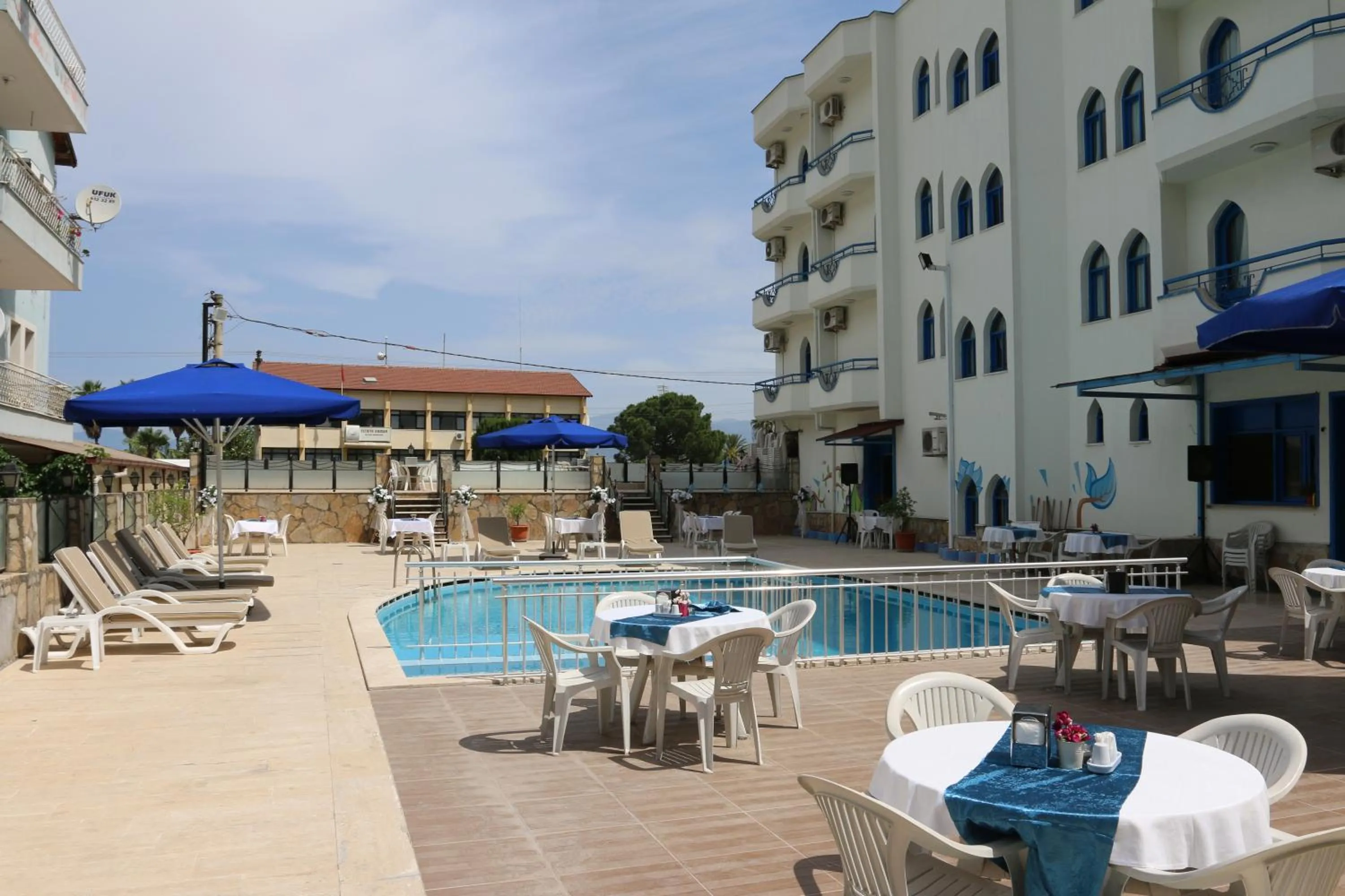 Pool view in Eroglu City Hotel