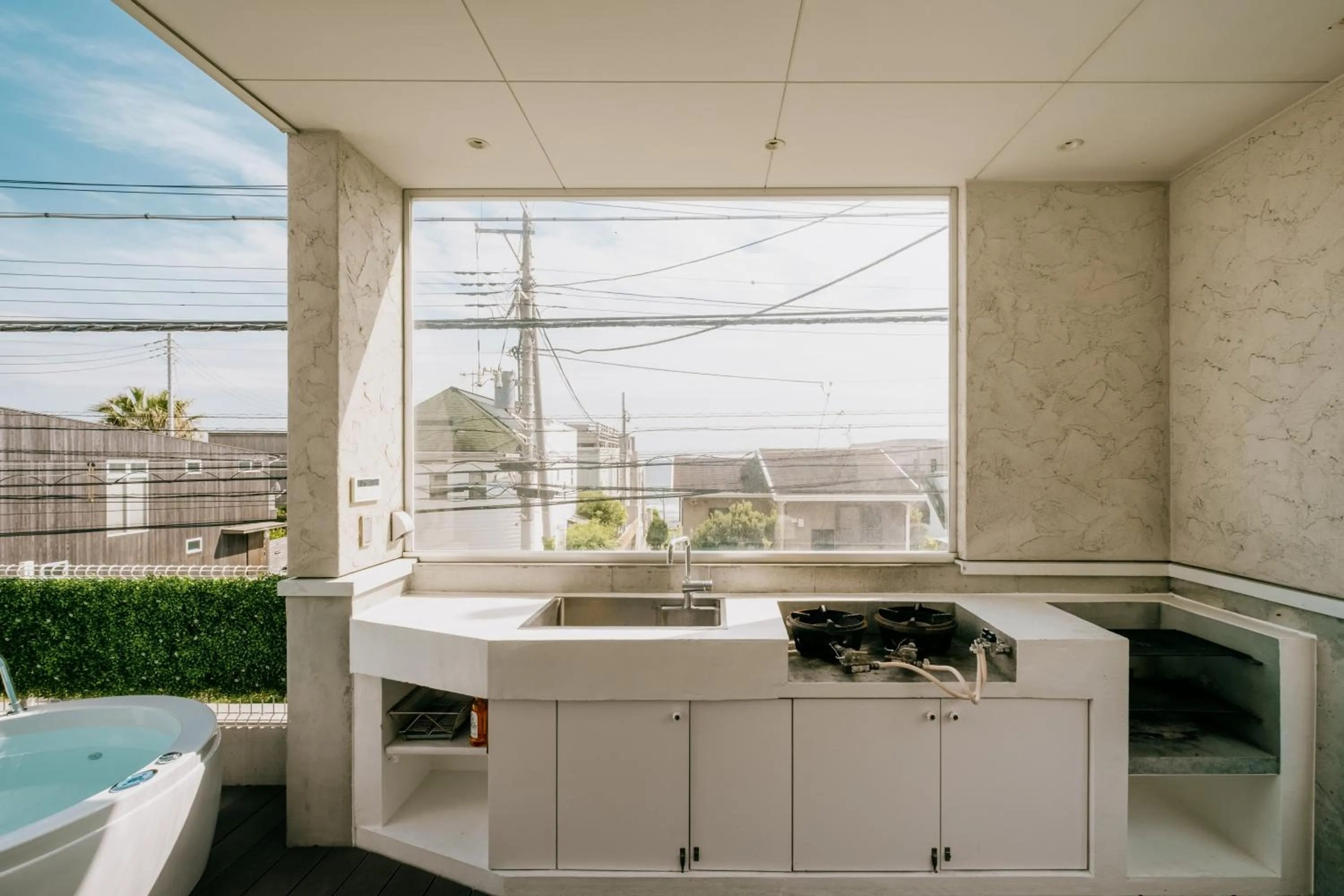 カサブランカプールハウス鎌倉 - Casablanca Pool House Kamakura Seaside Luxury Villa with Heated Pool & Sauna