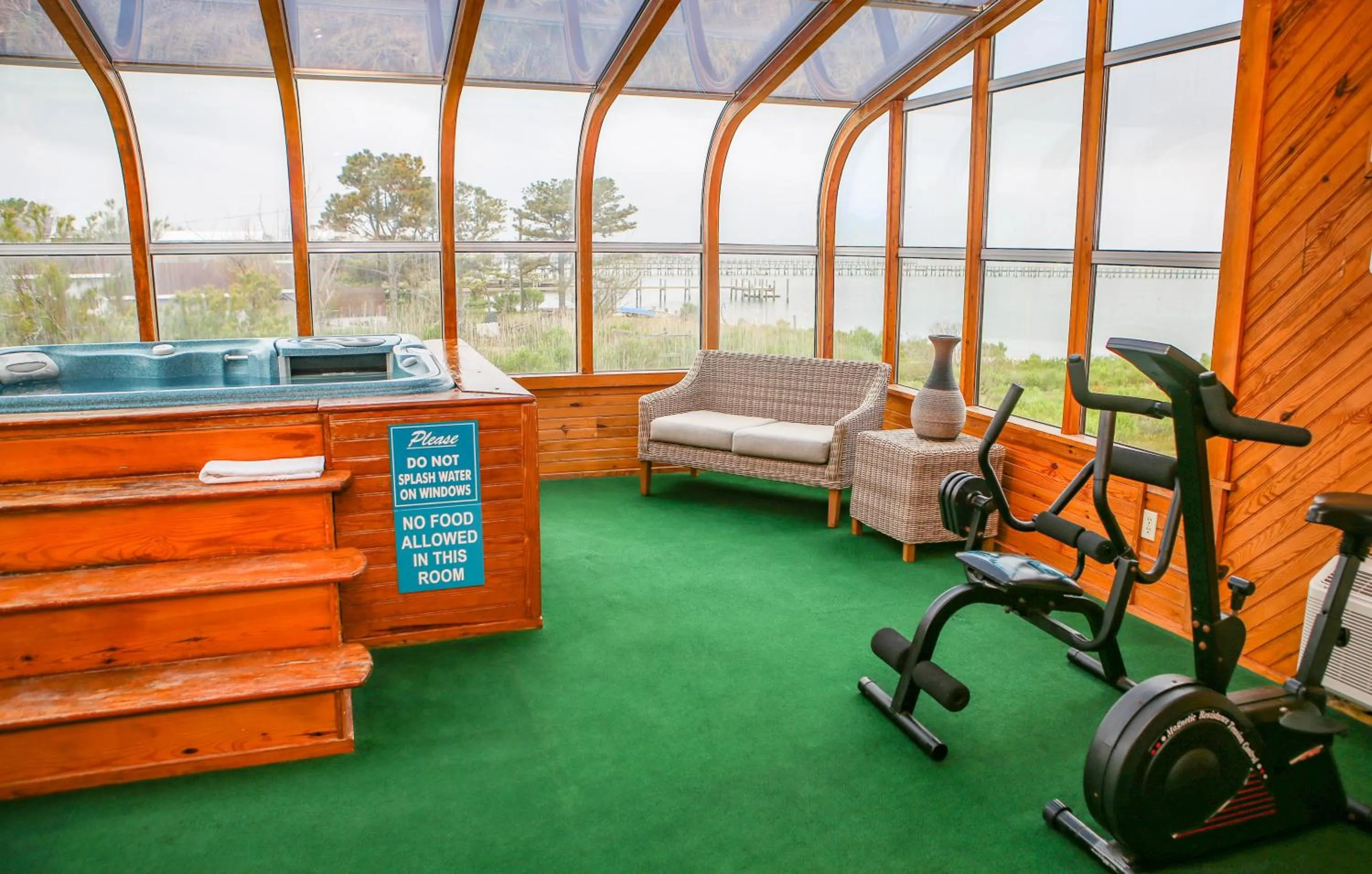Fitness centre/facilities in Waterside Inn