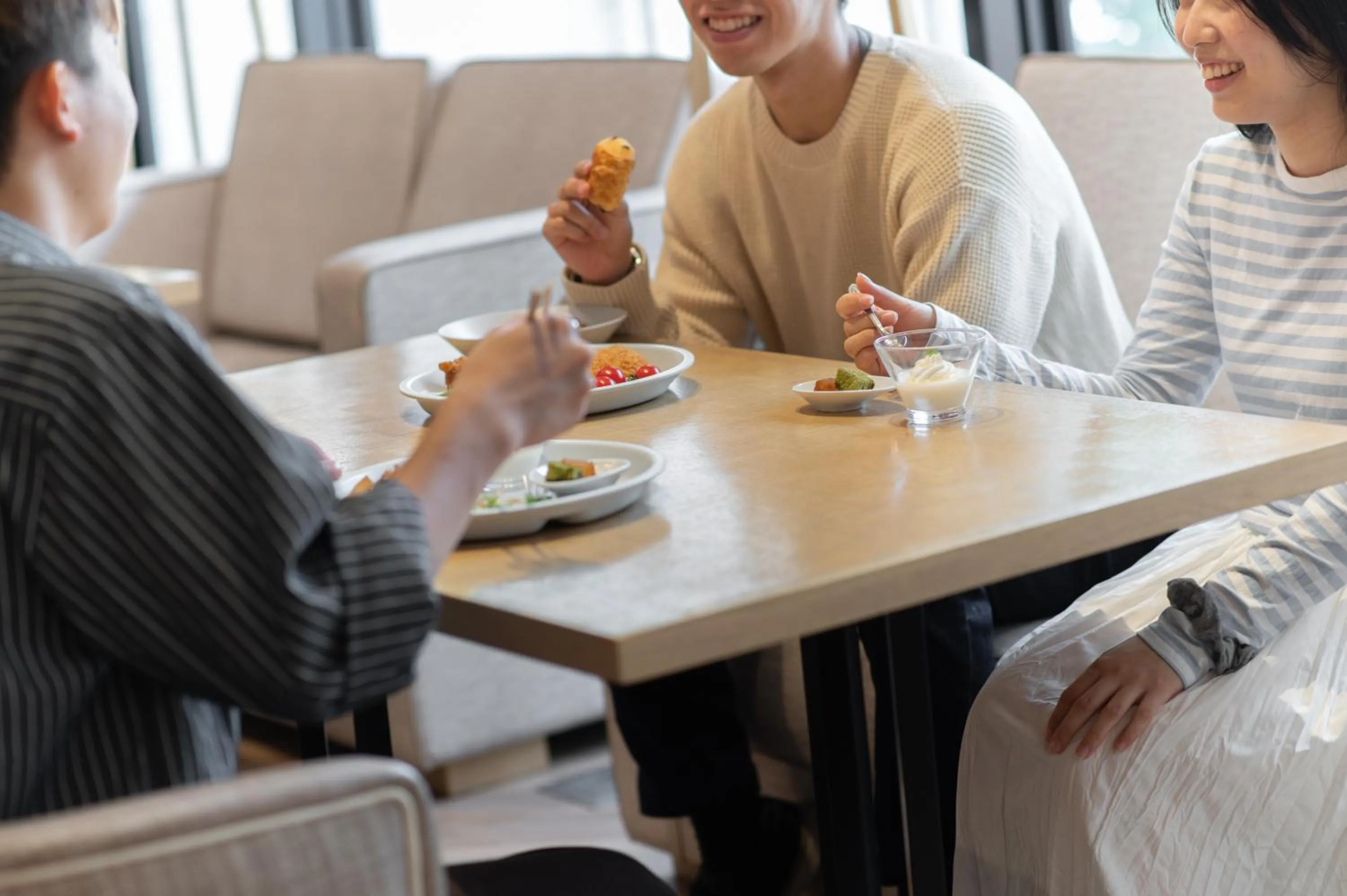 Buffet breakfast in Hotel Vista Fukuoka Nakasu-Kawabata