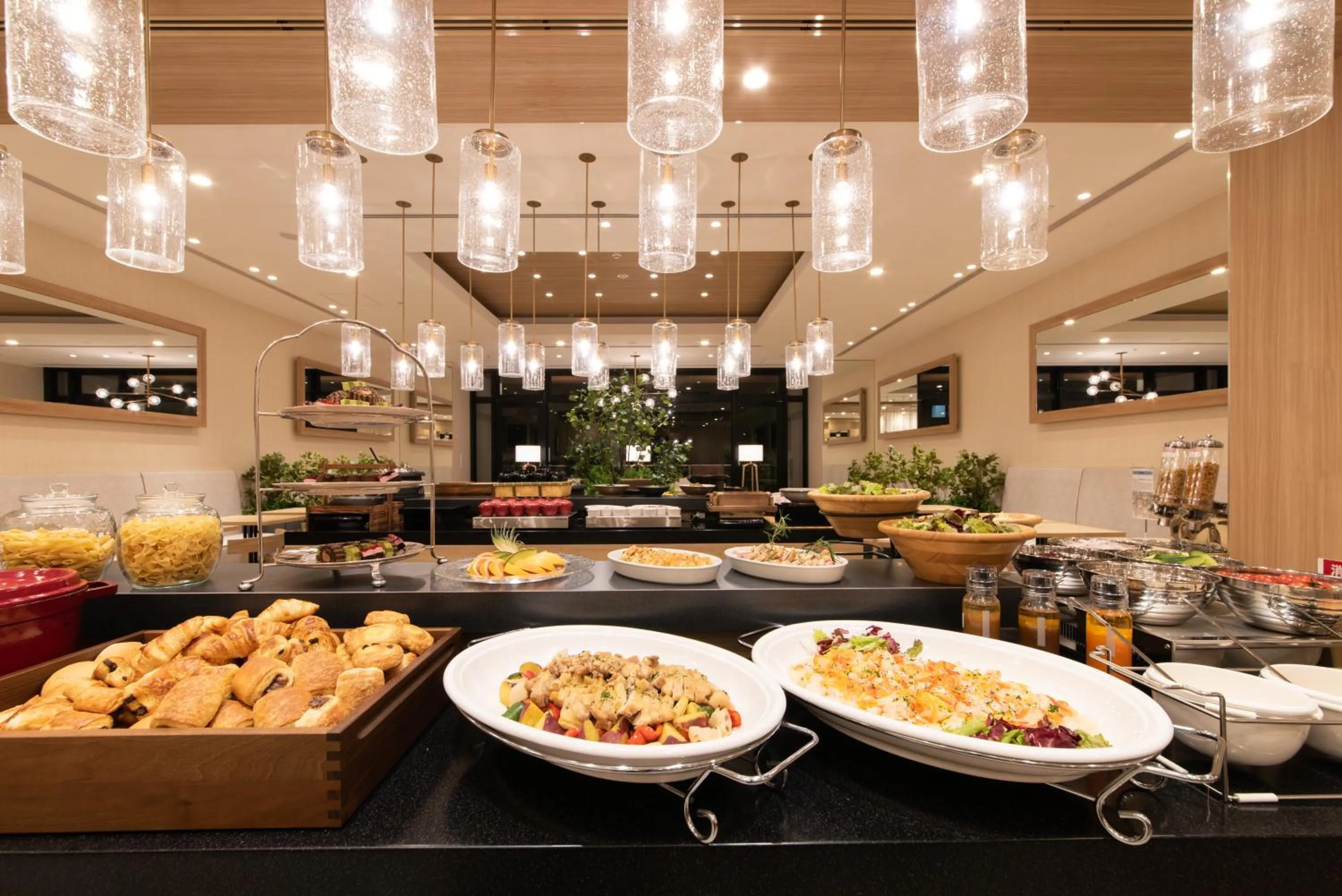 Buffet breakfast in Hotel Vista Fukuoka Nakasu-Kawabata