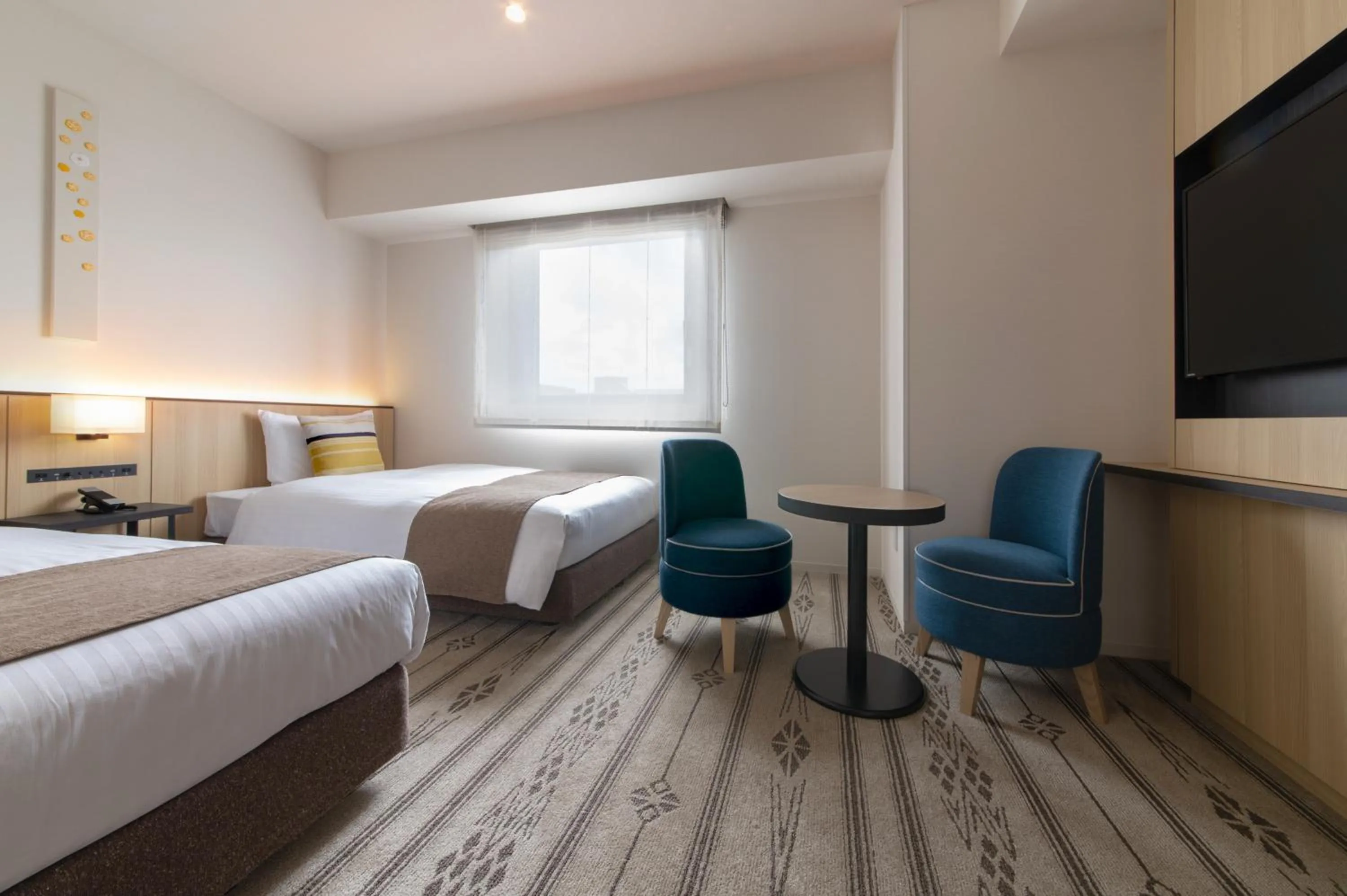 Photo of the whole room, Bed in Hotel Vista Fukuoka Nakasu-Kawabata