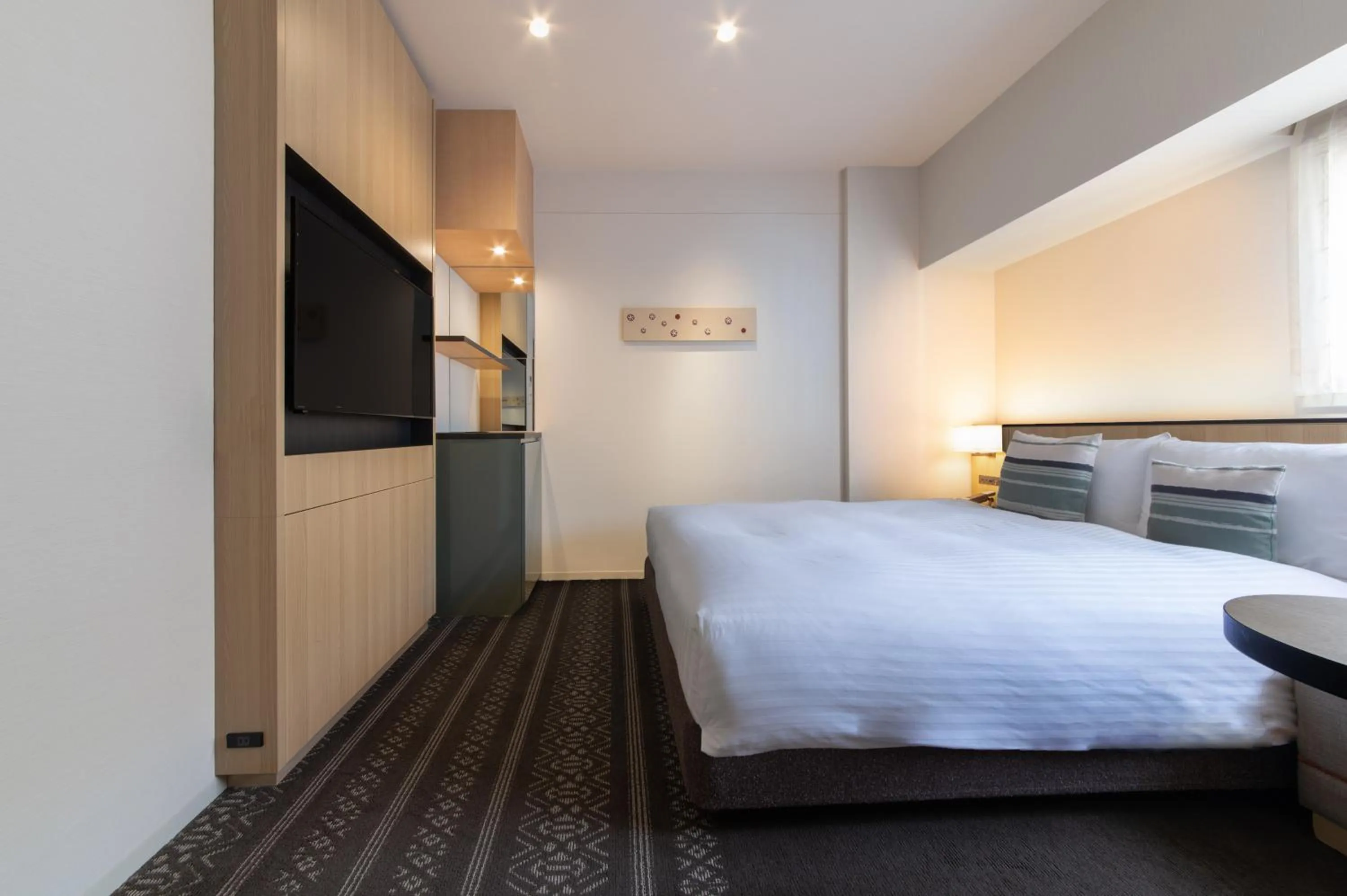 Photo of the whole room, Bed in Hotel Vista Fukuoka Nakasu-Kawabata