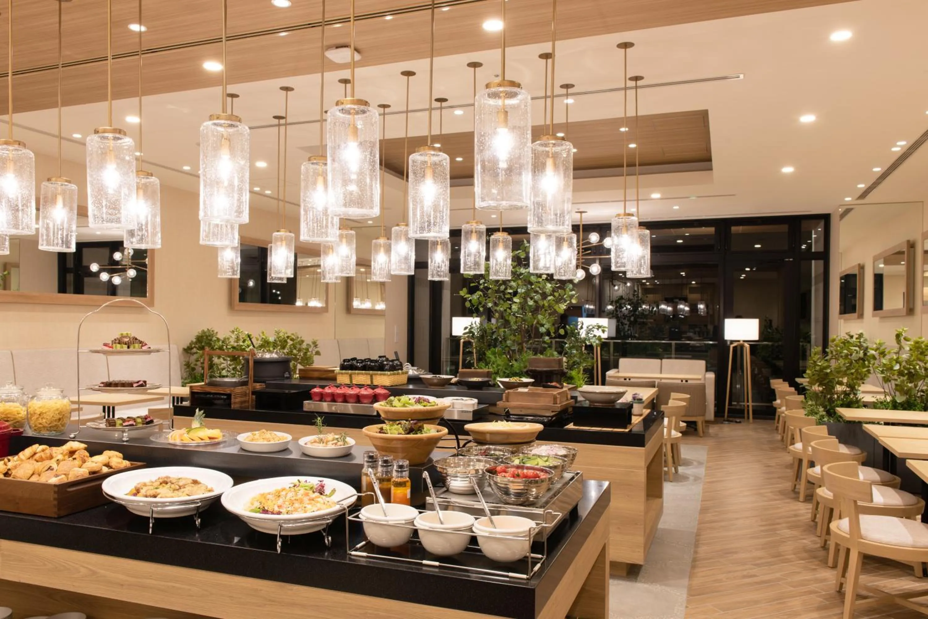 Buffet breakfast in Hotel Vista Fukuoka Nakasu-Kawabata