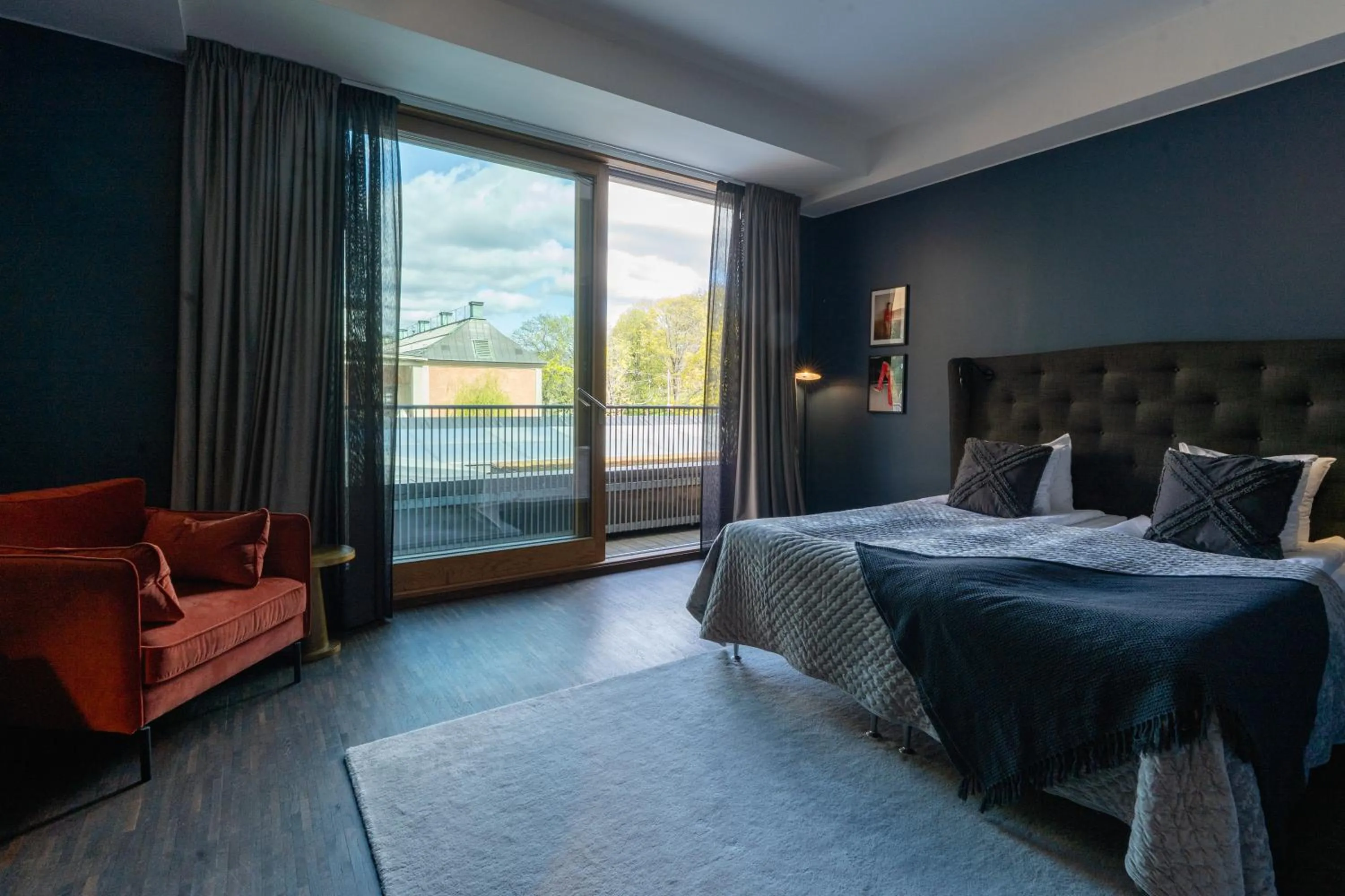 Bed in Backstage Hotel Stockholm