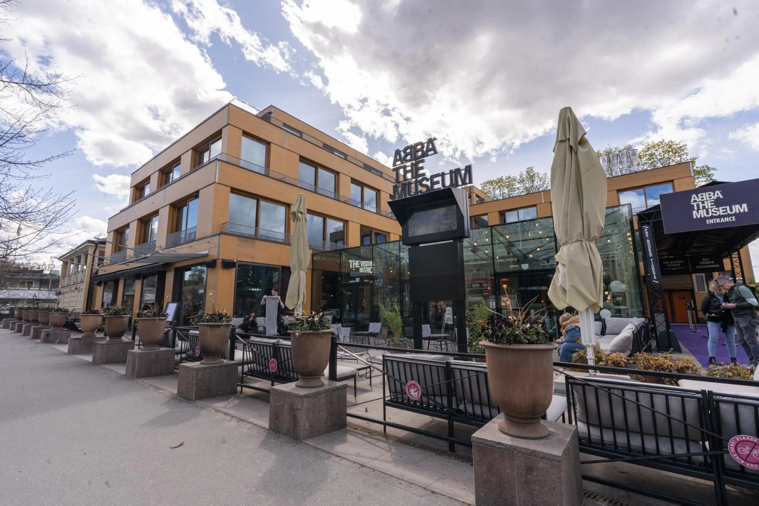 Property building in Backstage Hotel Stockholm