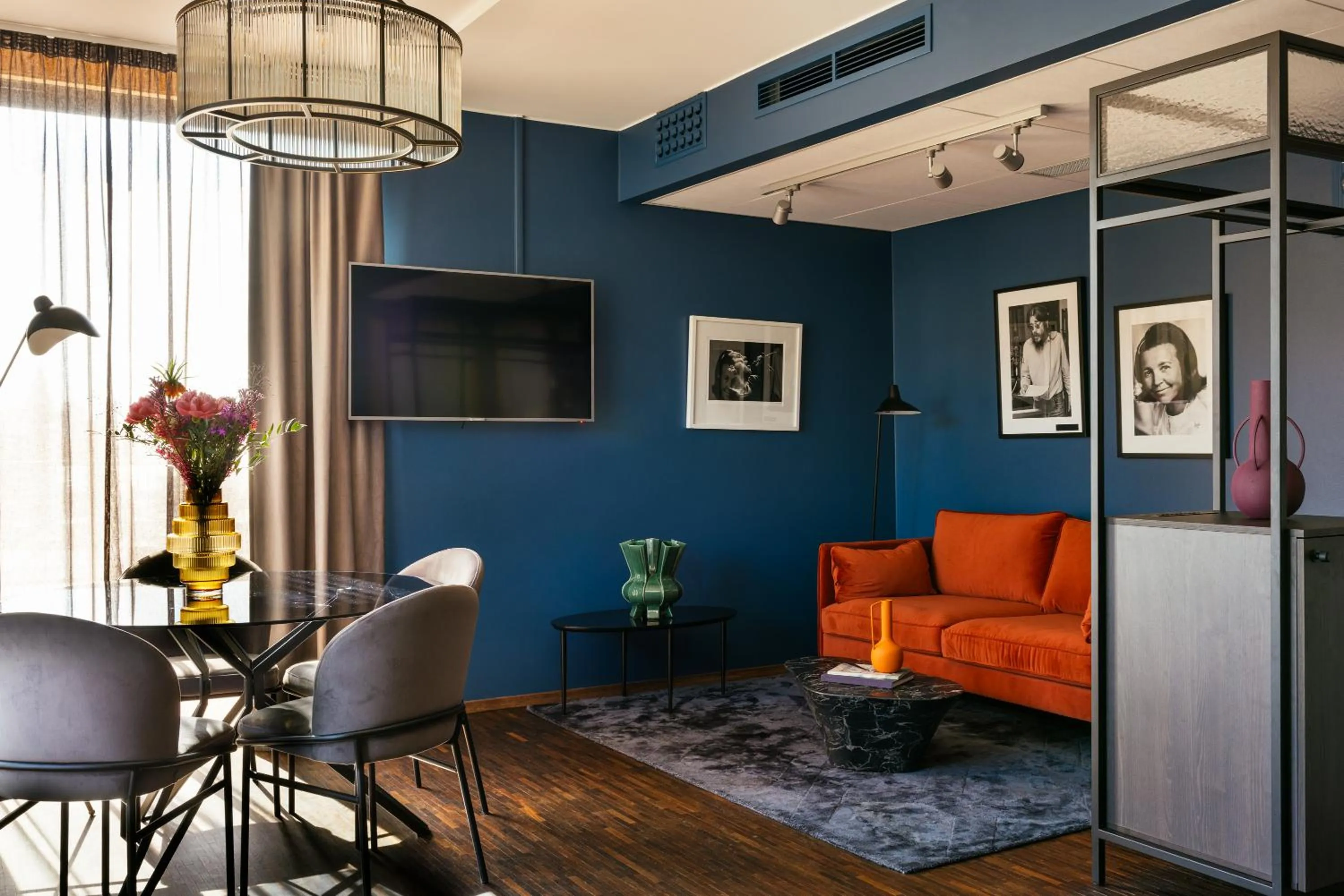 Living room in Backstage Hotel Stockholm