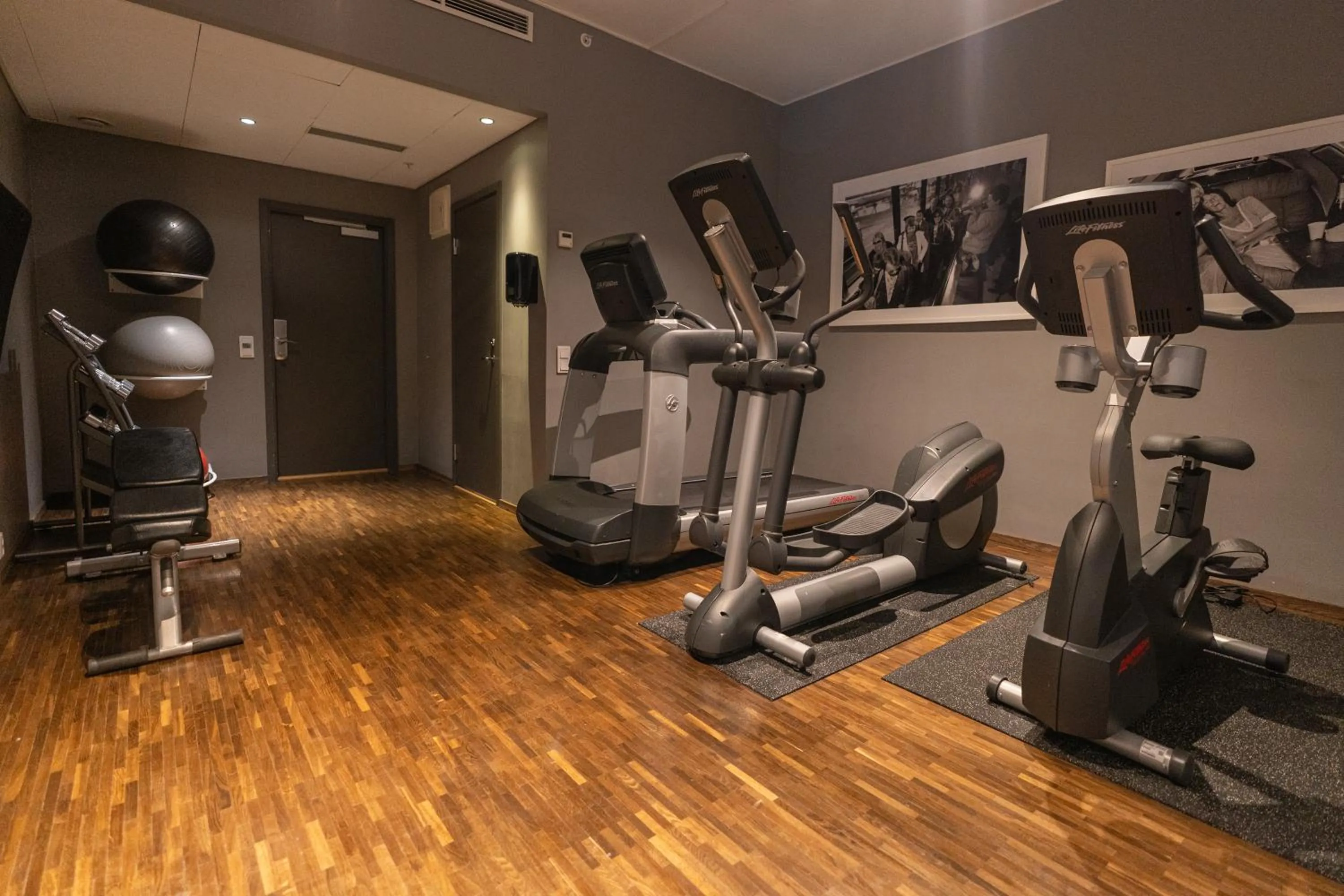 Fitness centre/facilities in Backstage Hotel Stockholm