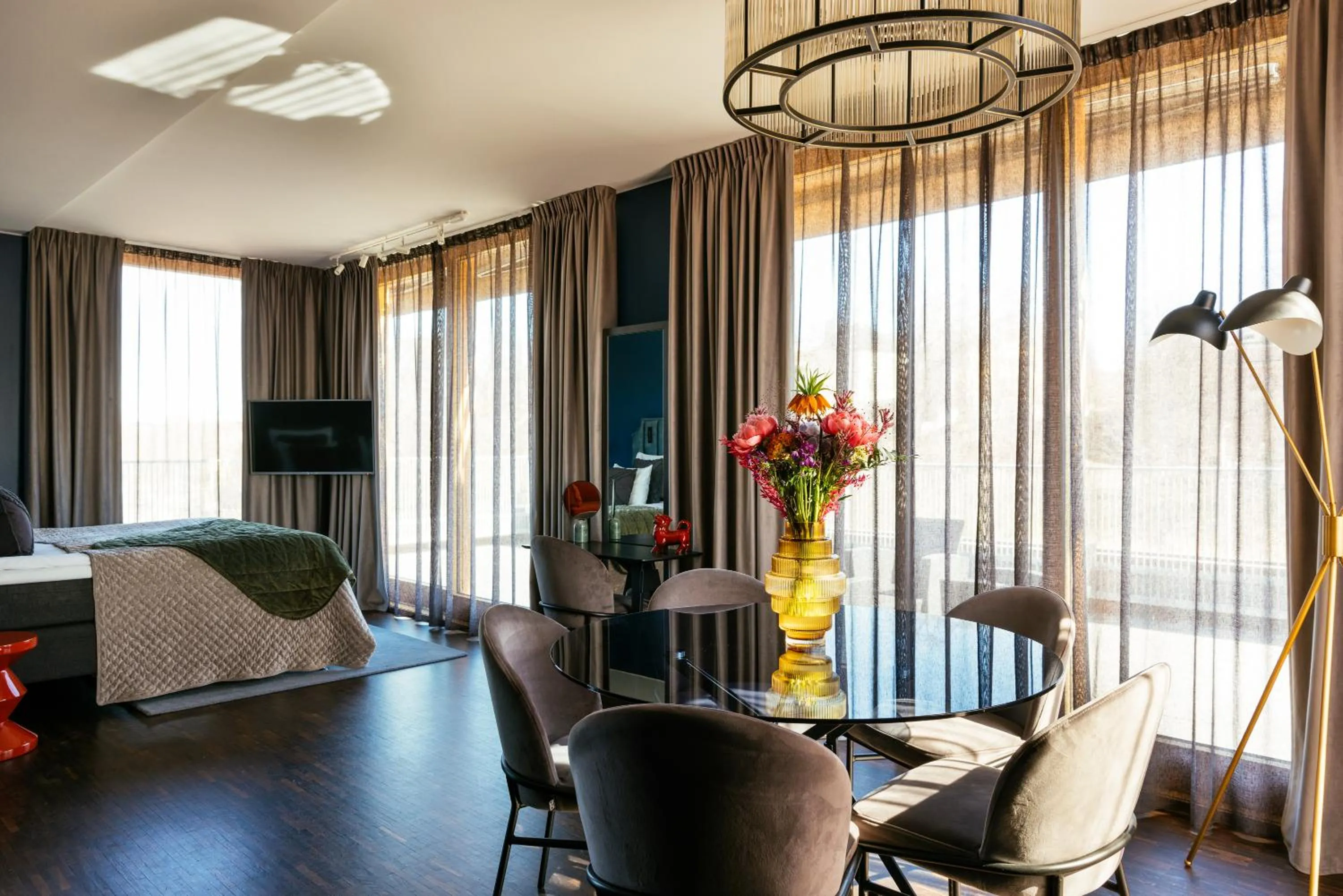 Living room in Backstage Hotel Stockholm