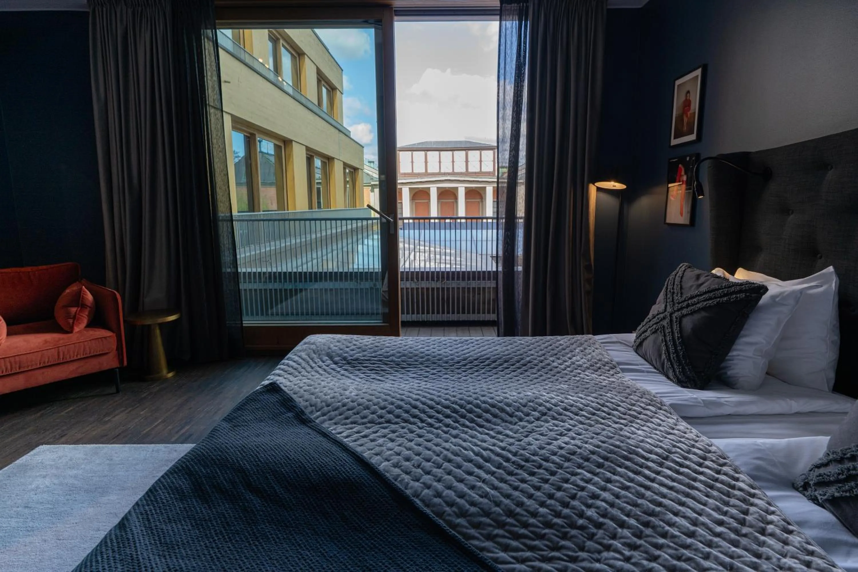 Bed in Backstage Hotel Stockholm