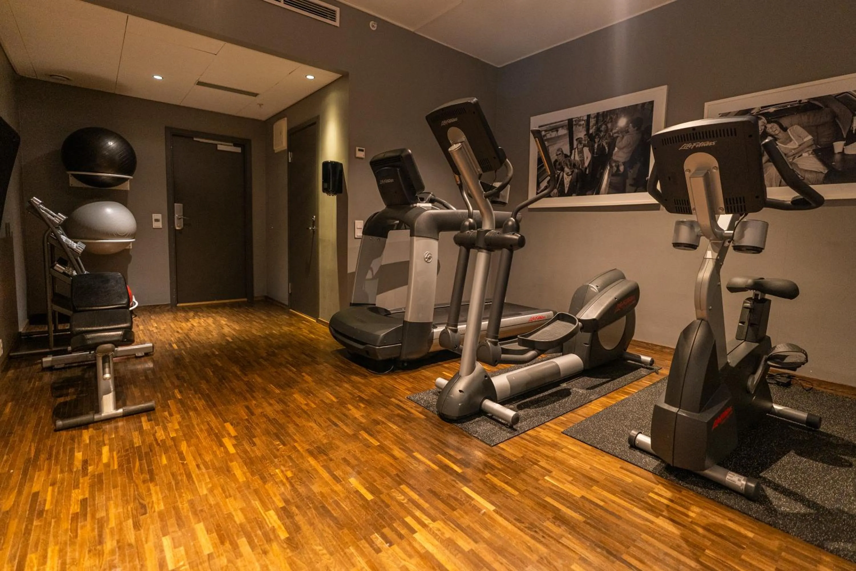 Fitness centre/facilities in Backstage Hotel Stockholm
