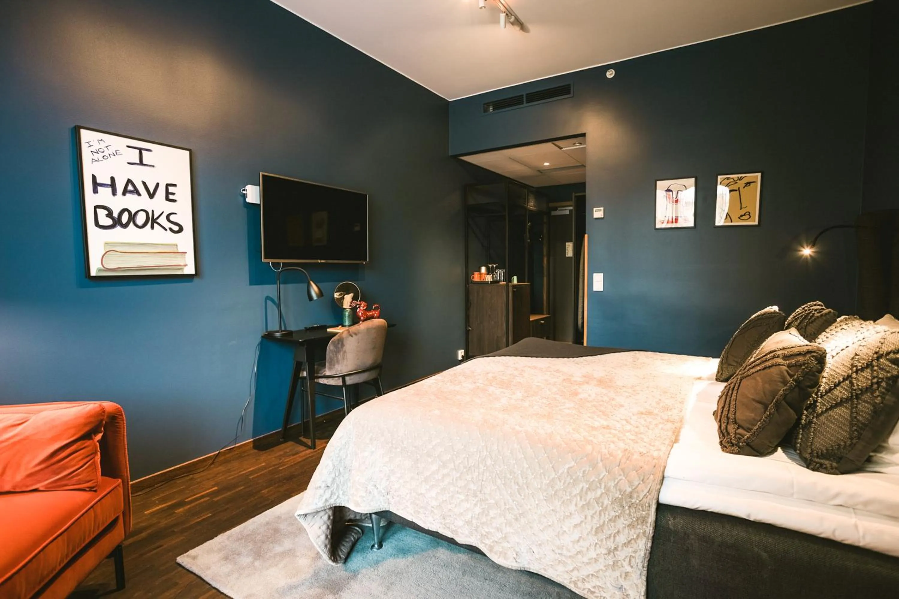 Bedroom, Bed in Backstage Hotel Stockholm