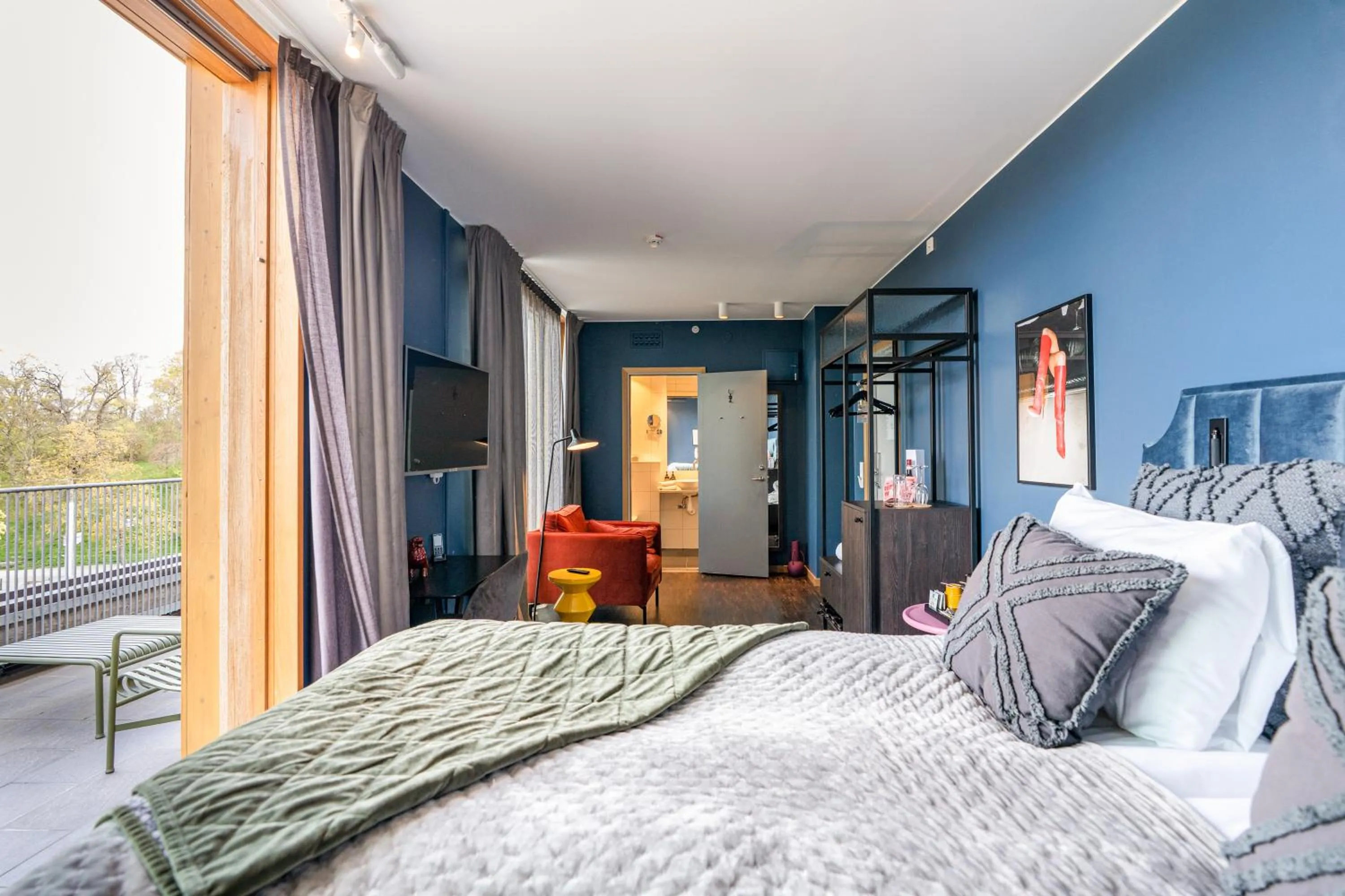 Bedroom, Bed in Backstage Hotel Stockholm