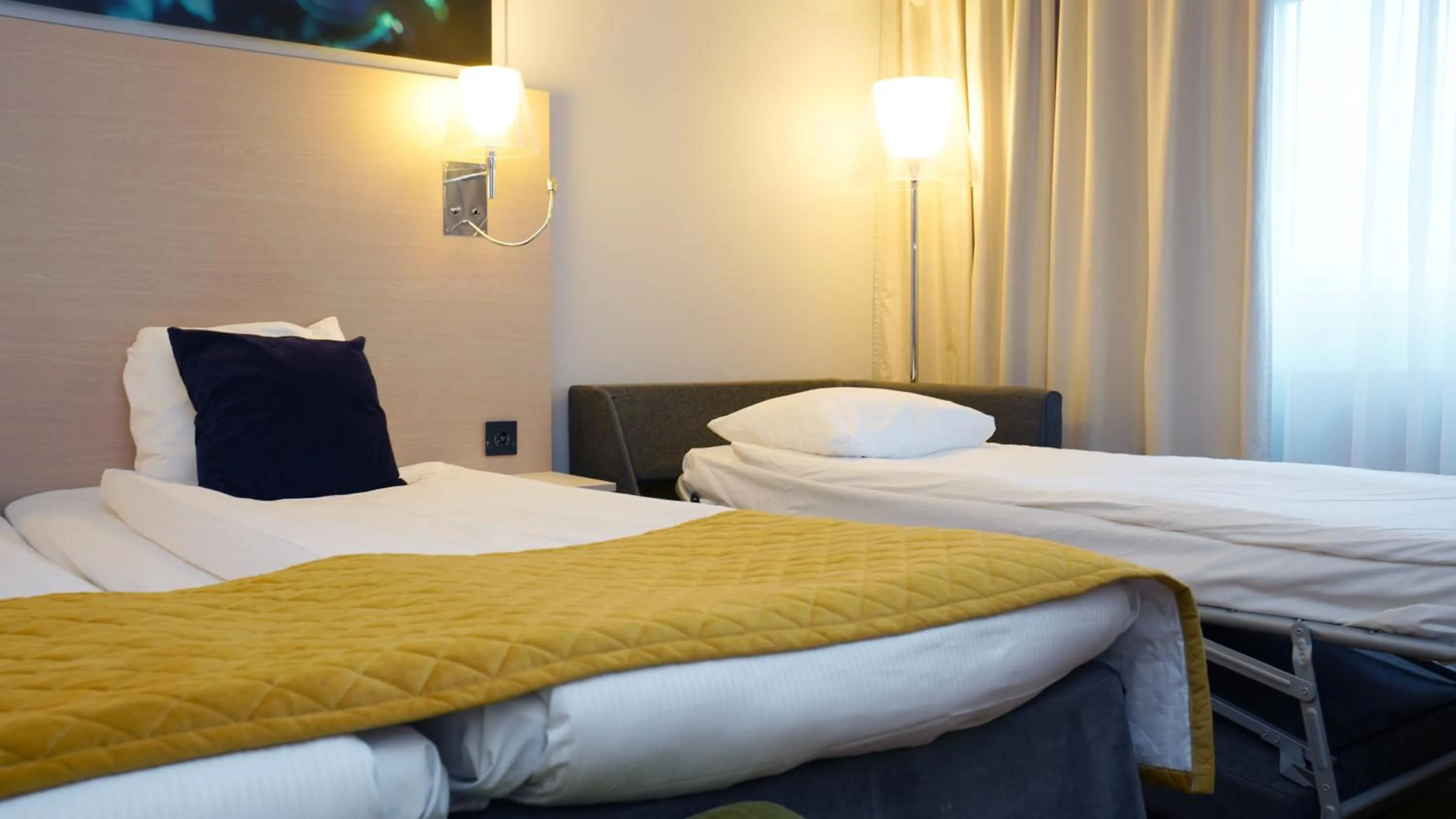 Bed in Quality Hotel Sundsvall