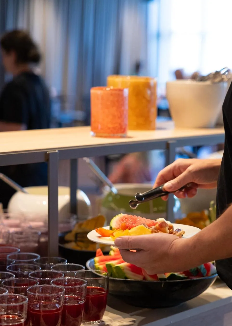 Buffet breakfast in Quality Hotel Sundsvall