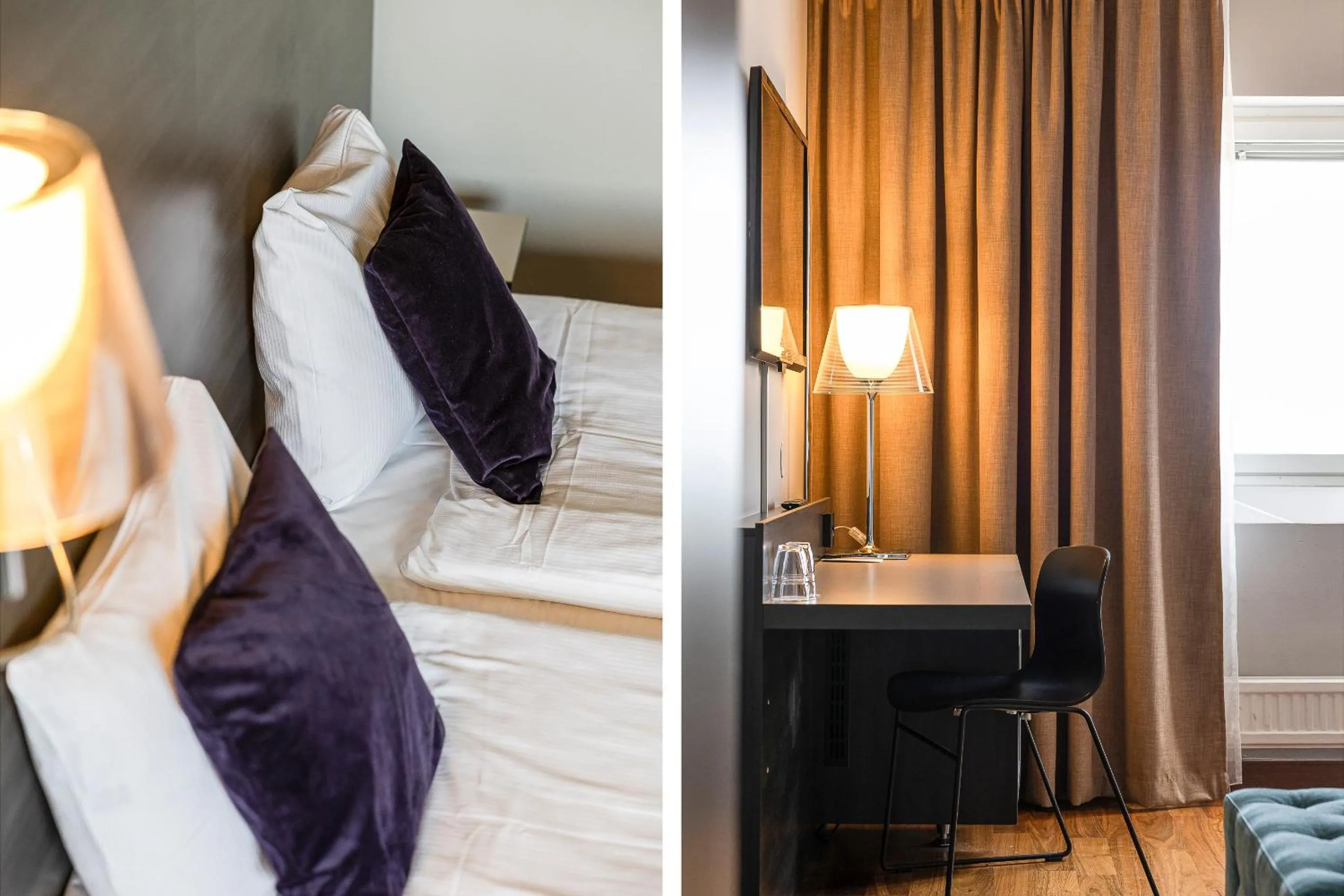 Bed in Quality Hotel Sundsvall