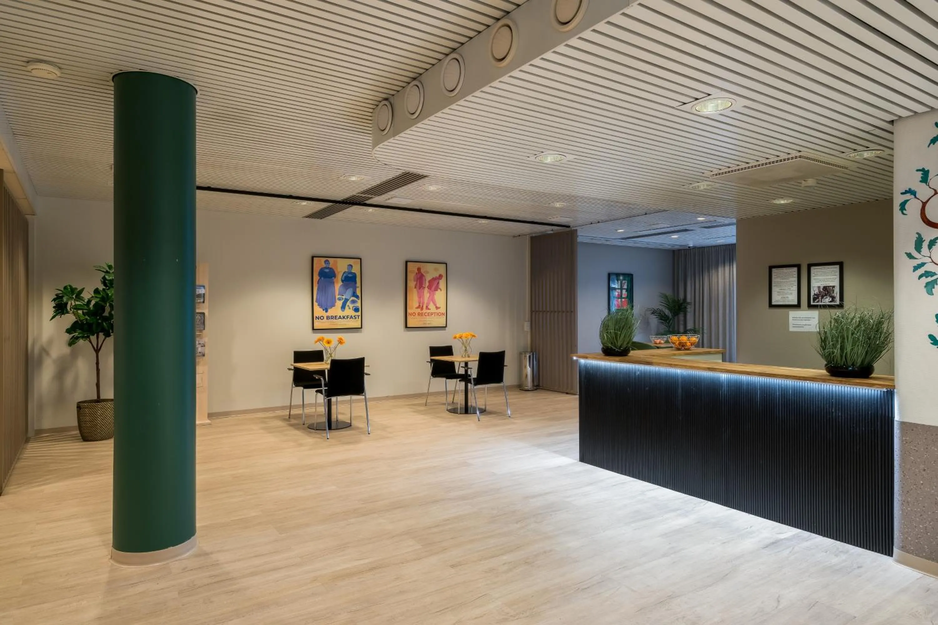 Lobby or reception in Hiisi Hotel Lohja