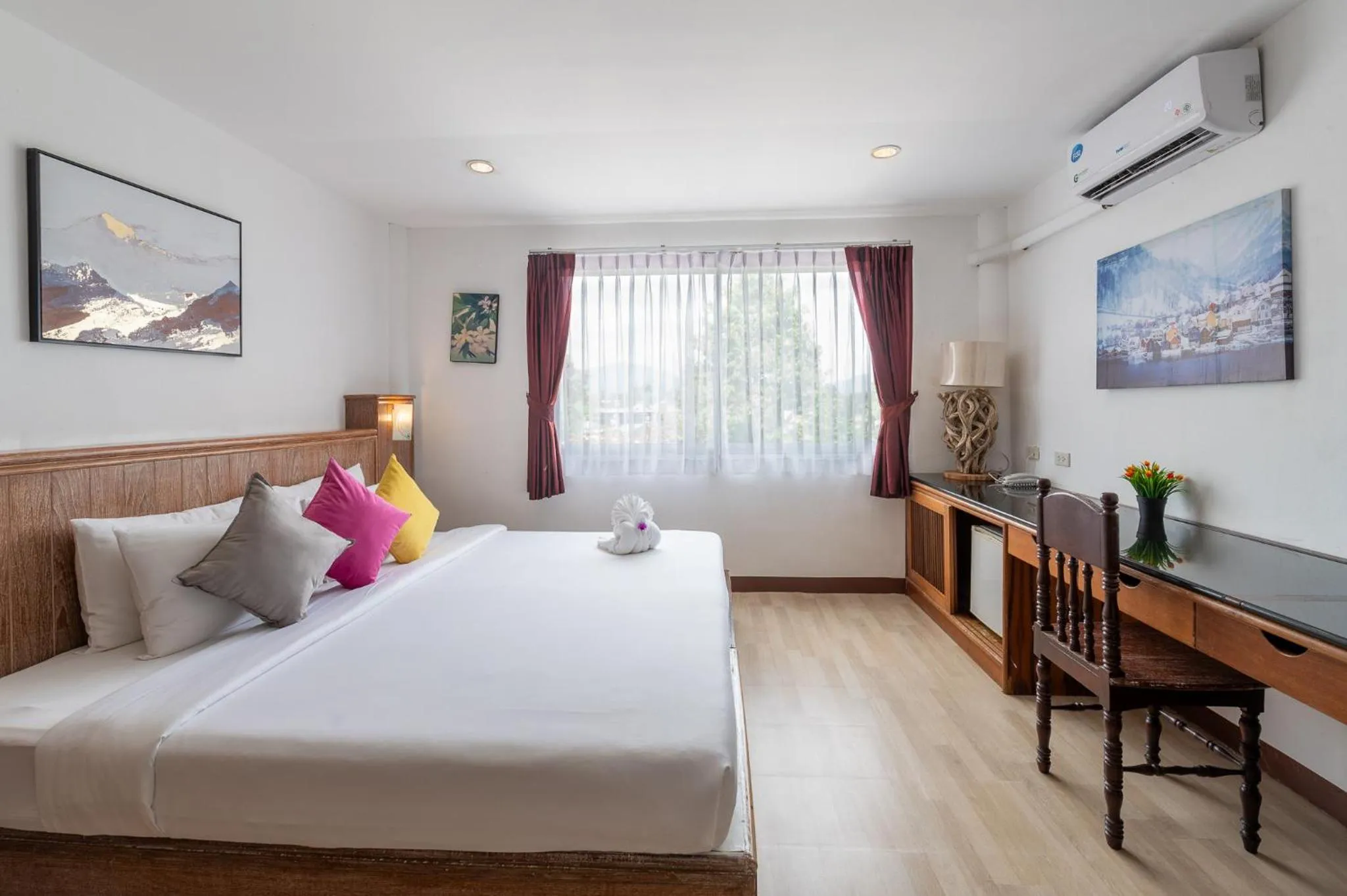 Bed in Aochalong Villa Resort & Spa - SHA Plus