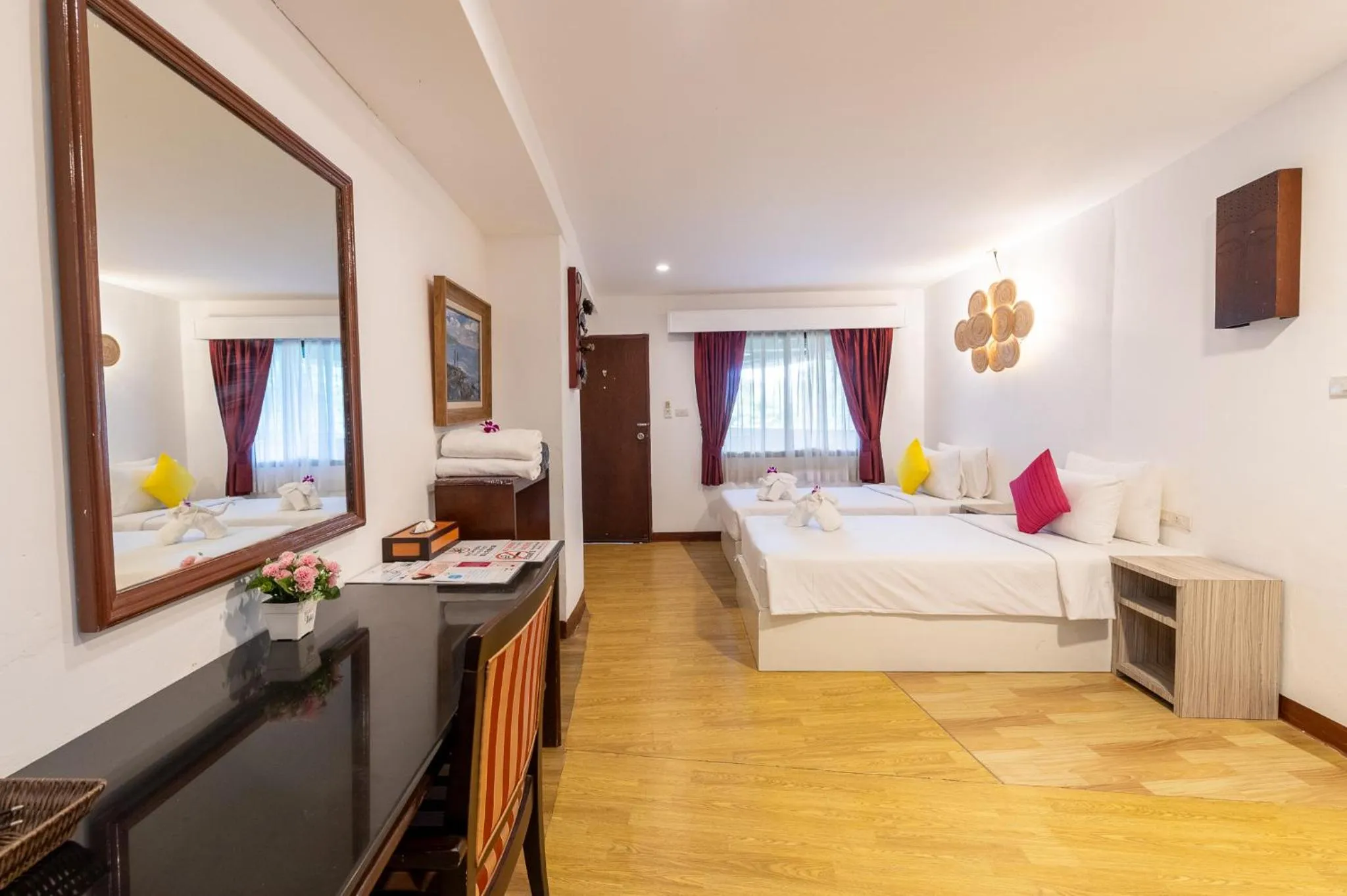 Bed in Aochalong Villa Resort & Spa - SHA Plus