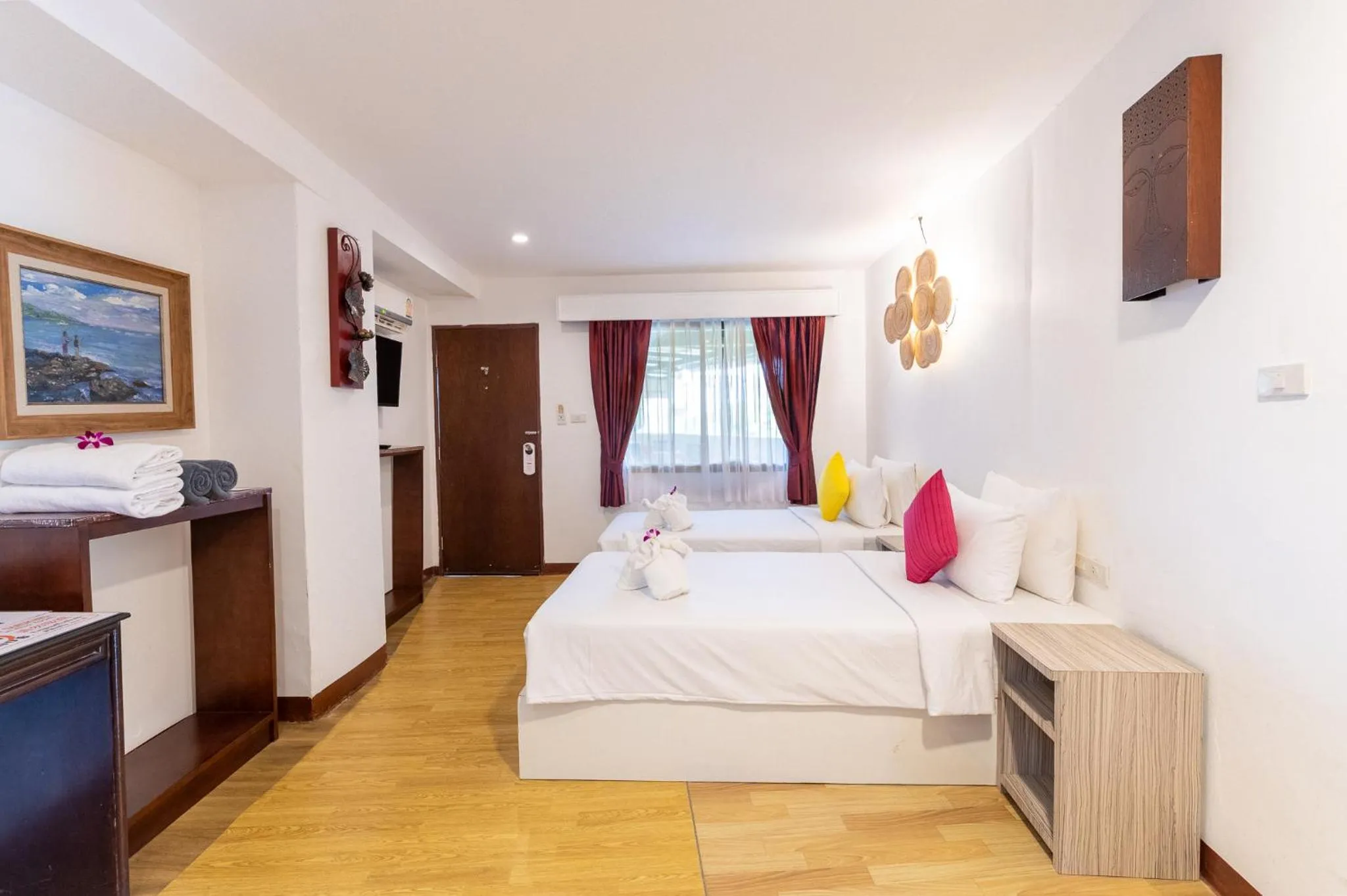 Bed in Aochalong Villa Resort & Spa - SHA Plus