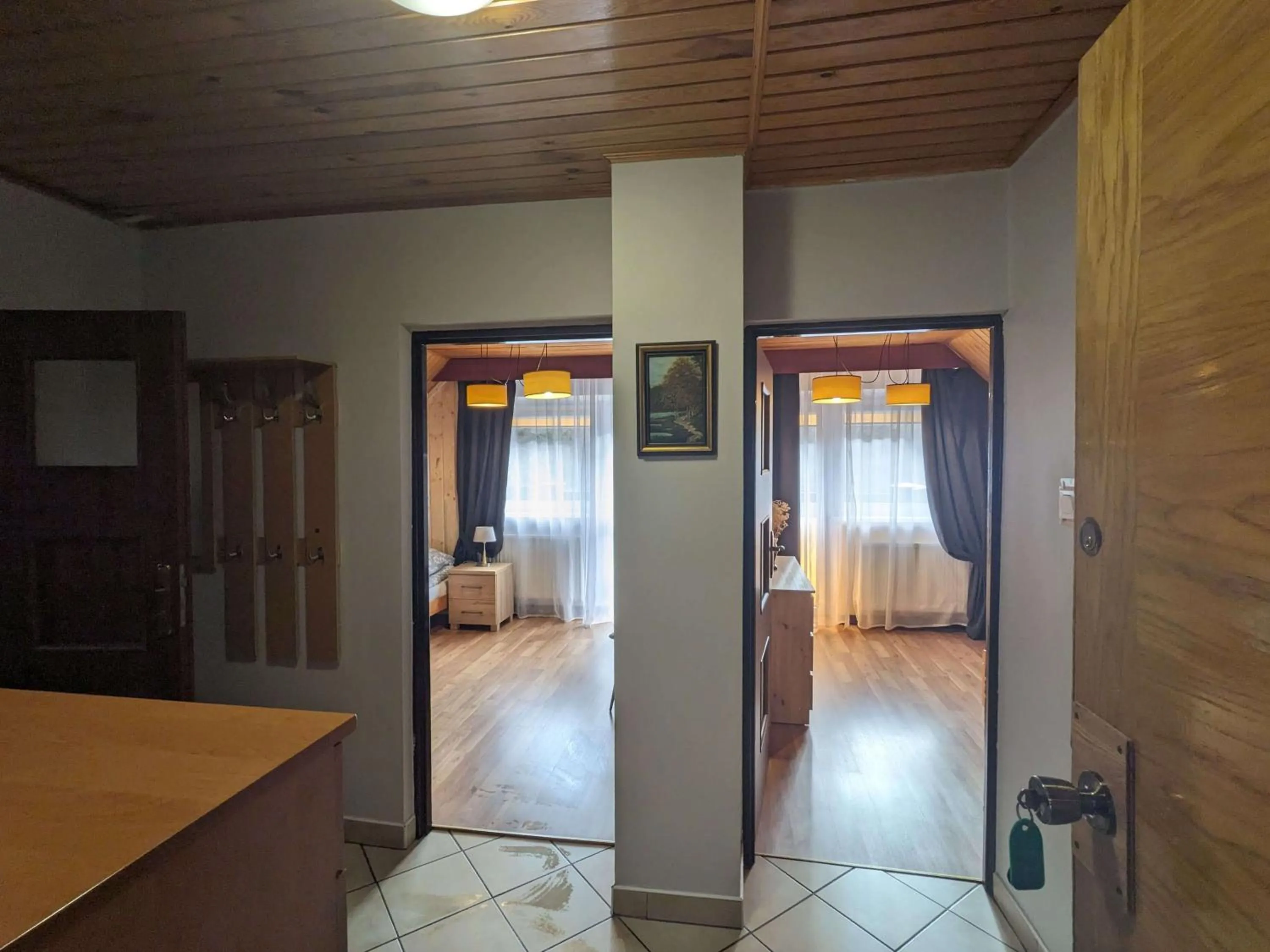 Kitchen or kitchenette in Dom wczasowy Przy Skałkach