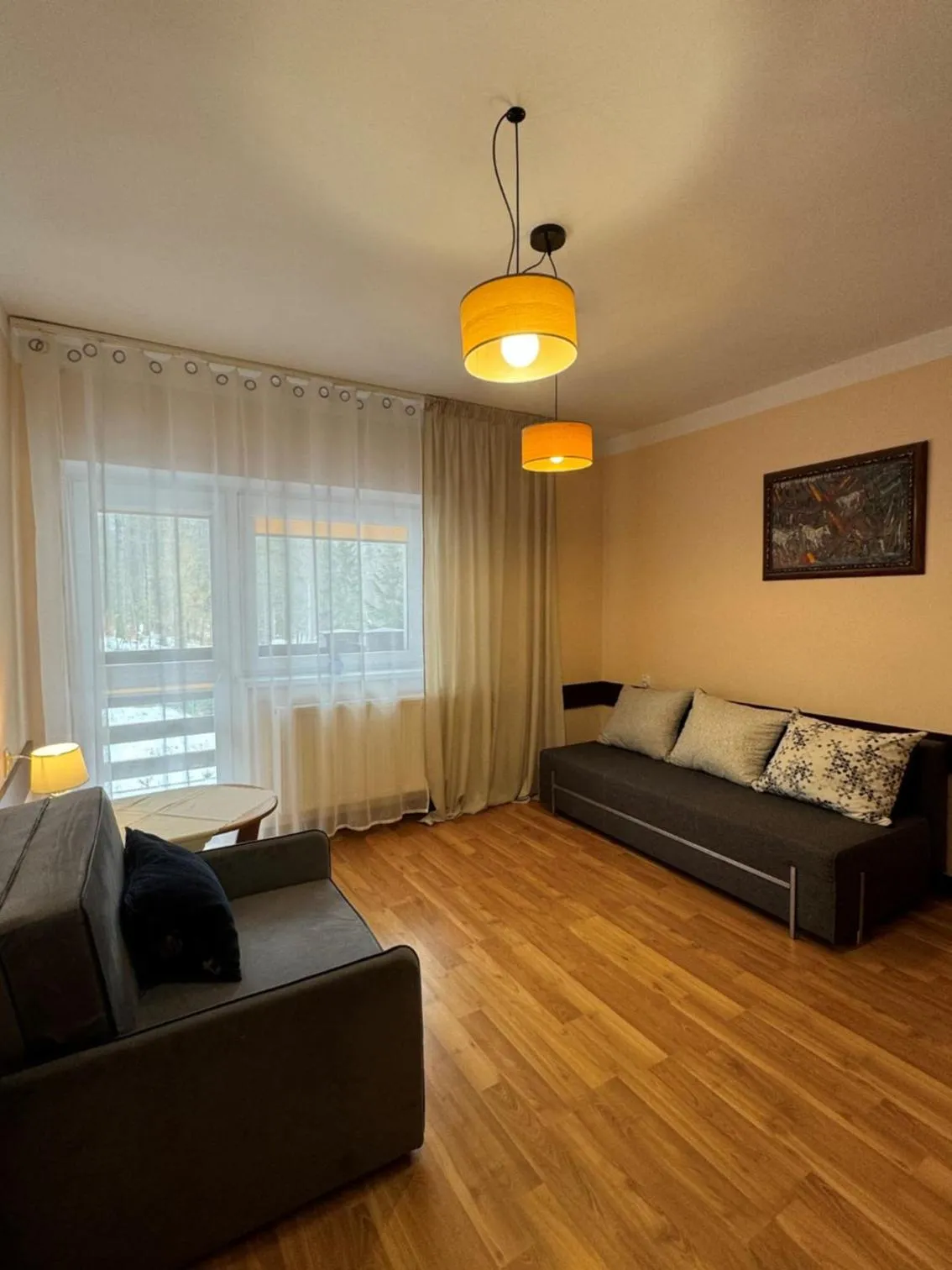 Communal lounge/ TV room in Dom wczasowy Przy Skałkach