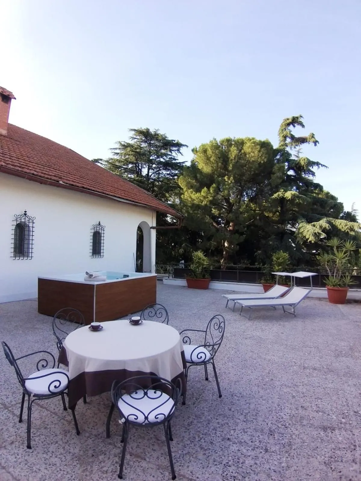 Balcony/Terrace in Villa delle Querce Resort