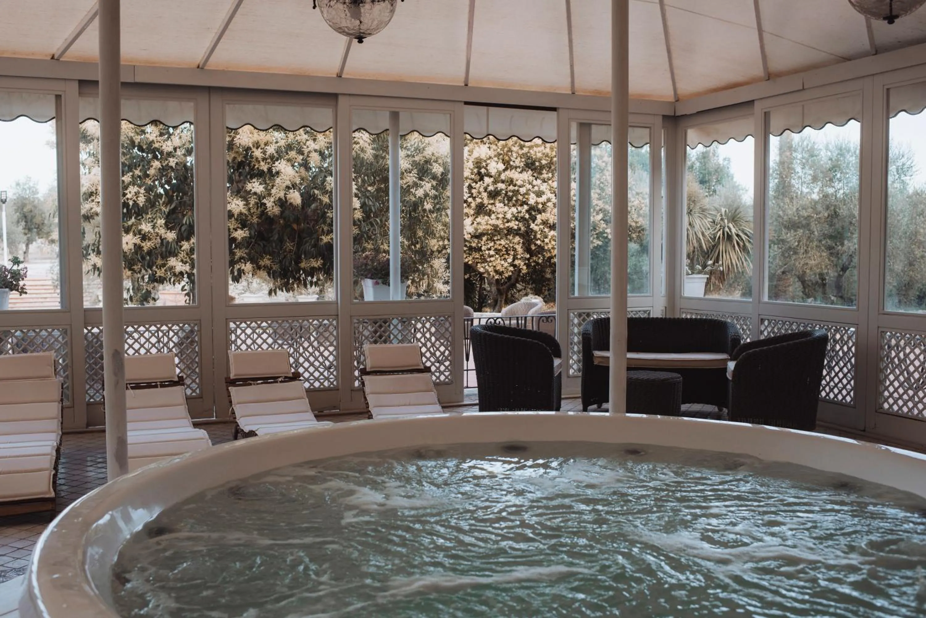 Spa and wellness centre/facilities in Villa delle Querce Resort