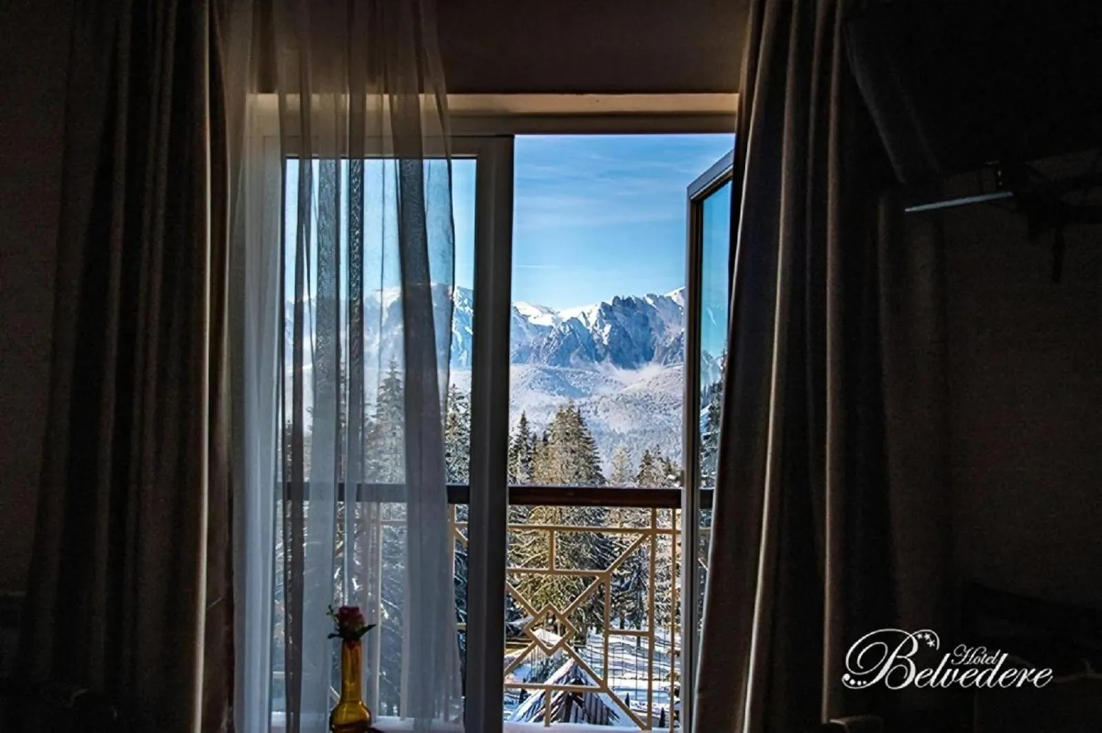 Mountain view in Hotel Belvedere