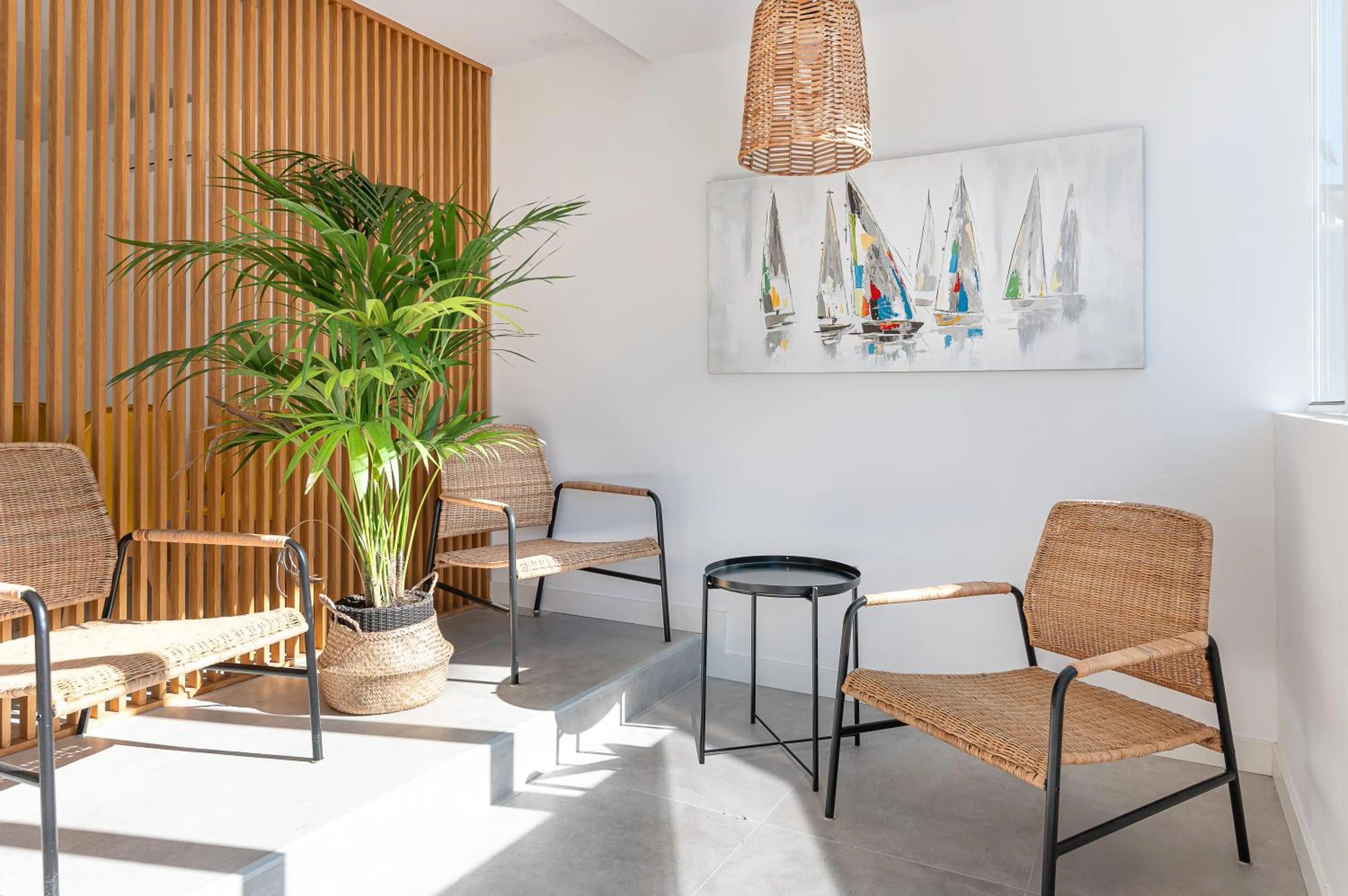 Seating area in Sercotel El Balcón de la Bahía Suites