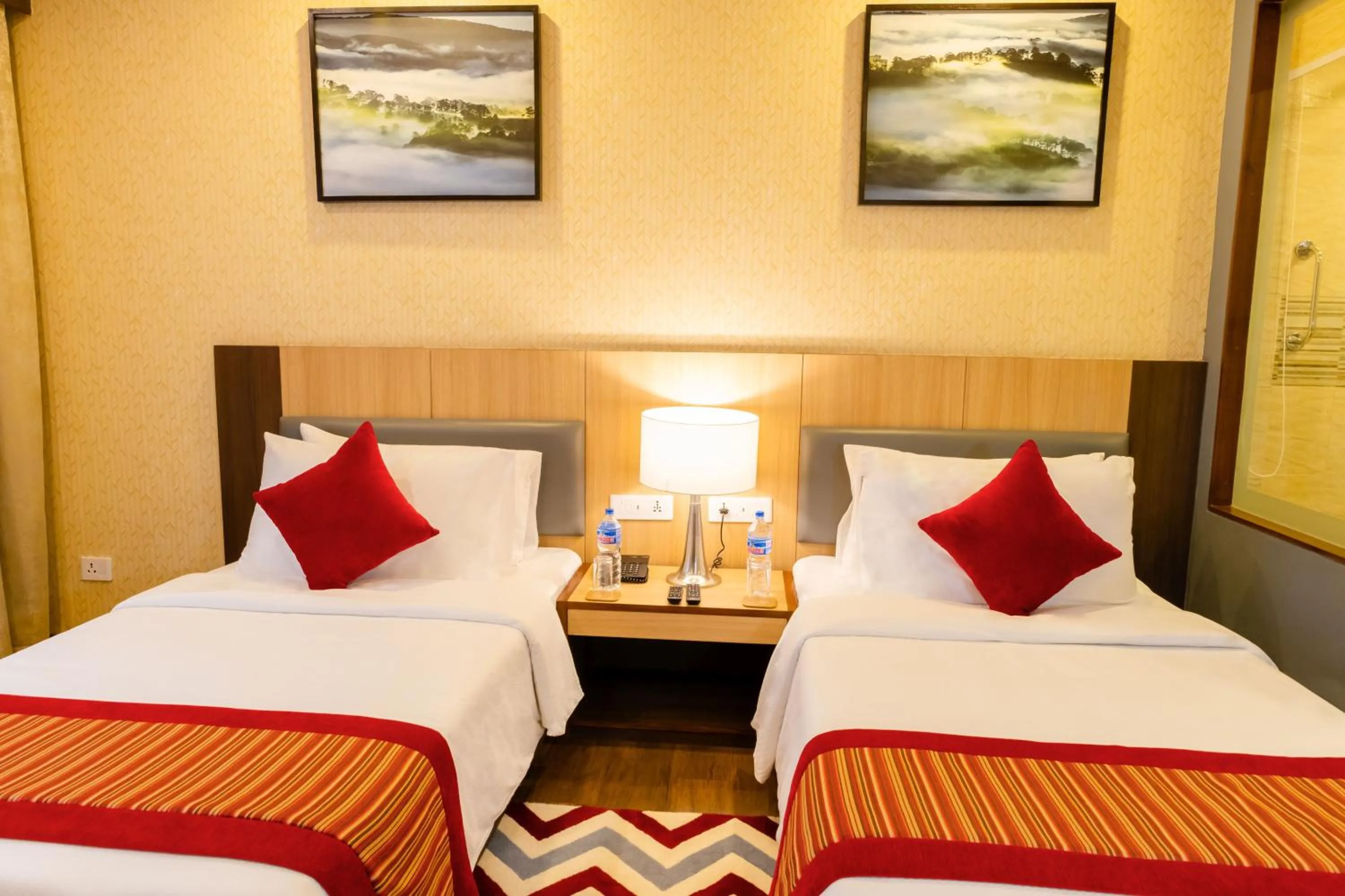 Bed in The Fern Residency- Hotel Chitwan