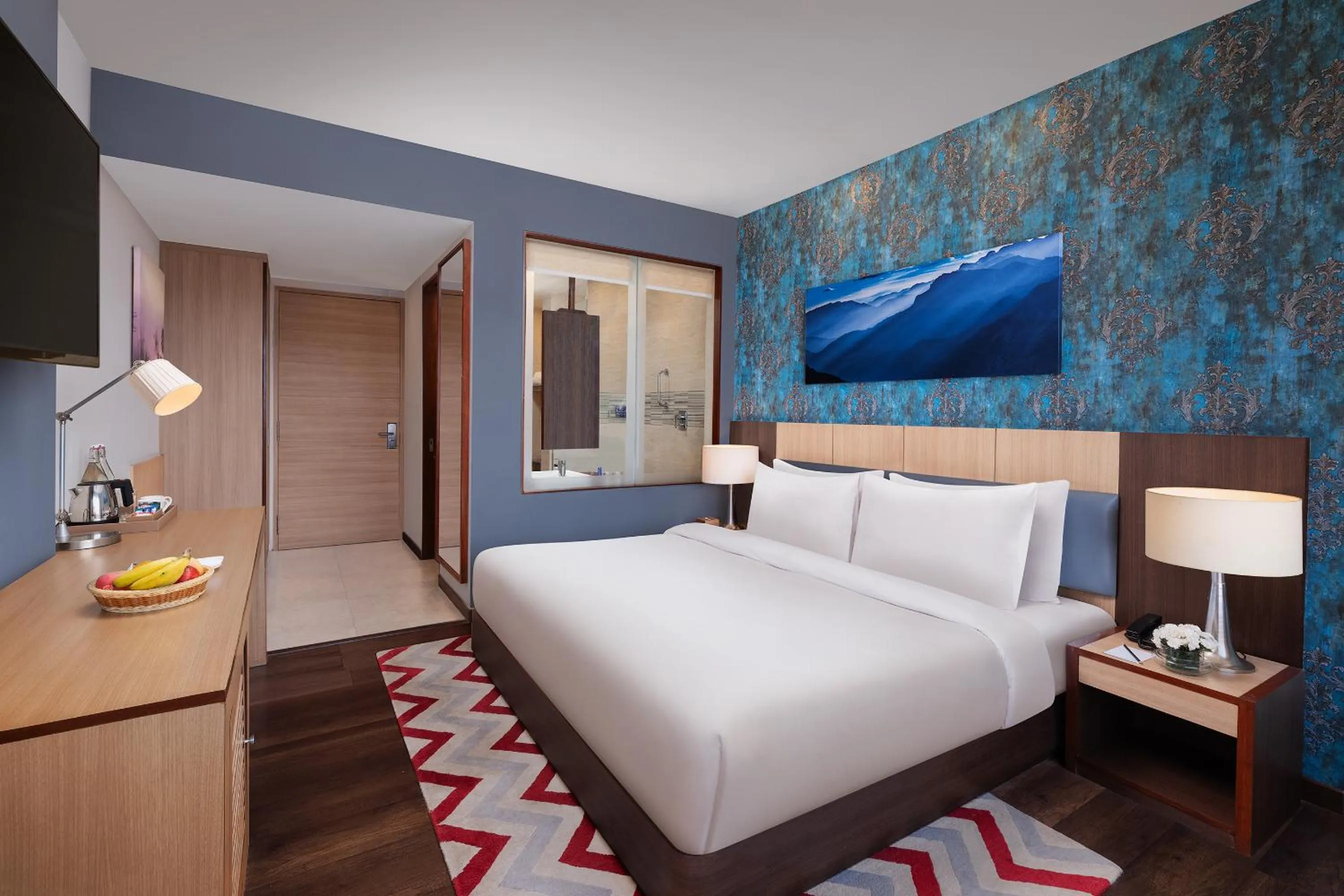 Bed in The Fern Residency- Hotel Chitwan