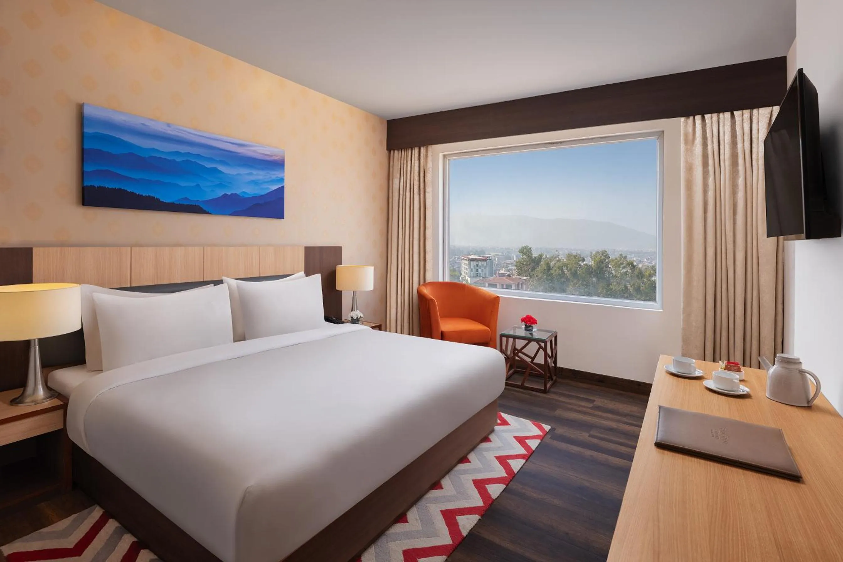 Bed in The Fern Residency- Hotel Chitwan