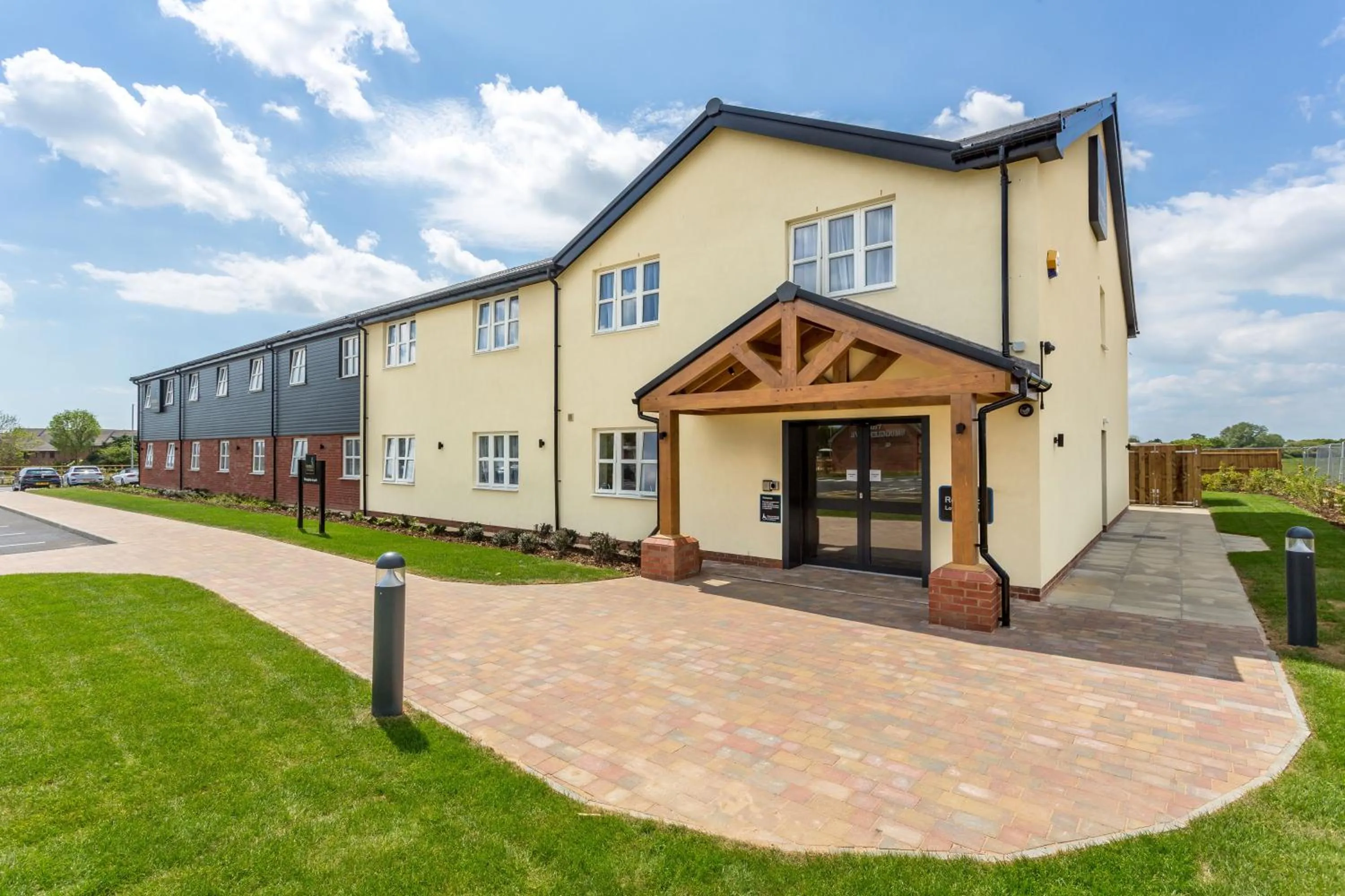 Facade/entrance in The Aviator, formerly Smugglers Cove, Clacton On Sea by Marston's Inns