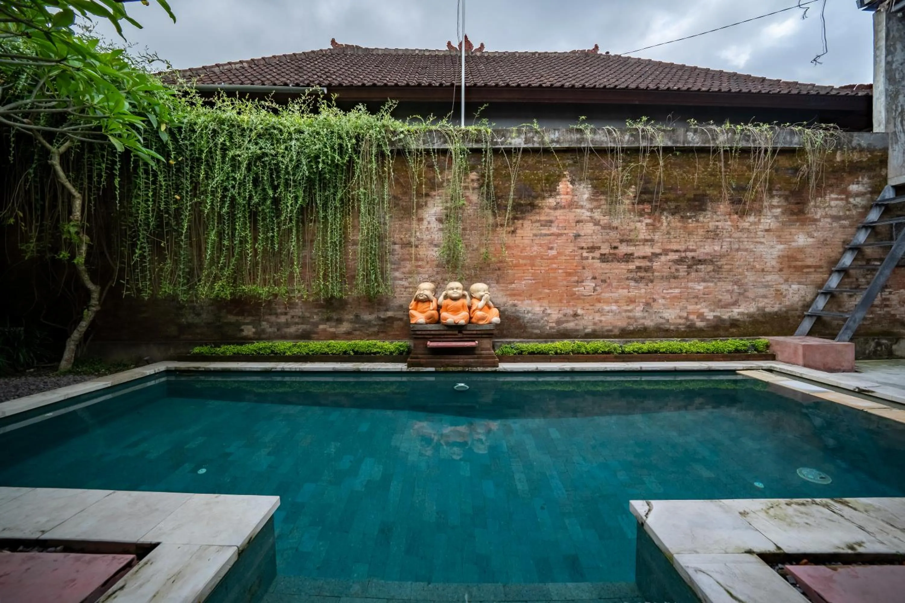Pool view in Dedeane Hotel & Yoga Retreat