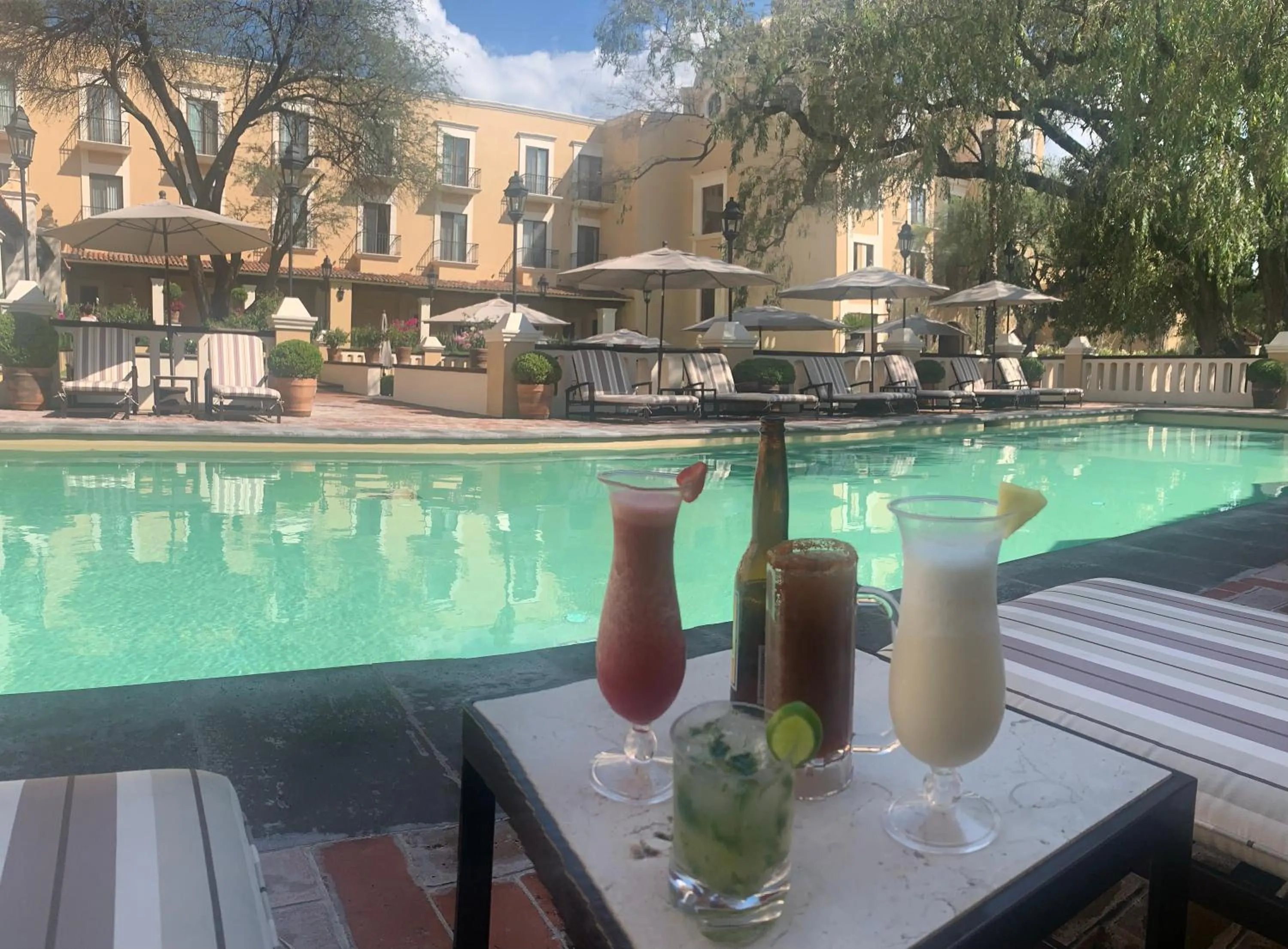 Swimming pool in Villa Antigua