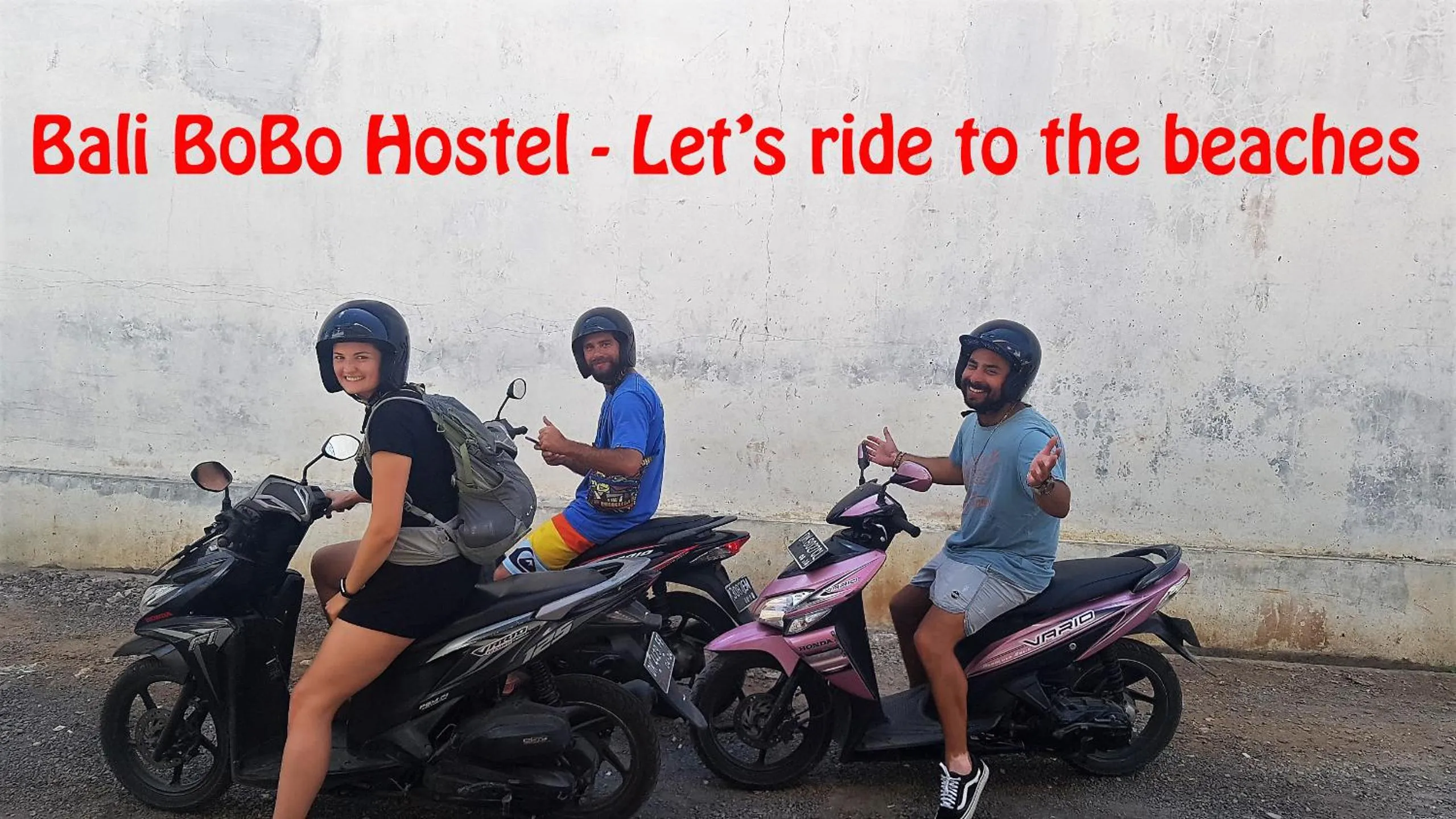 Property building in Bali Bobo Hostel