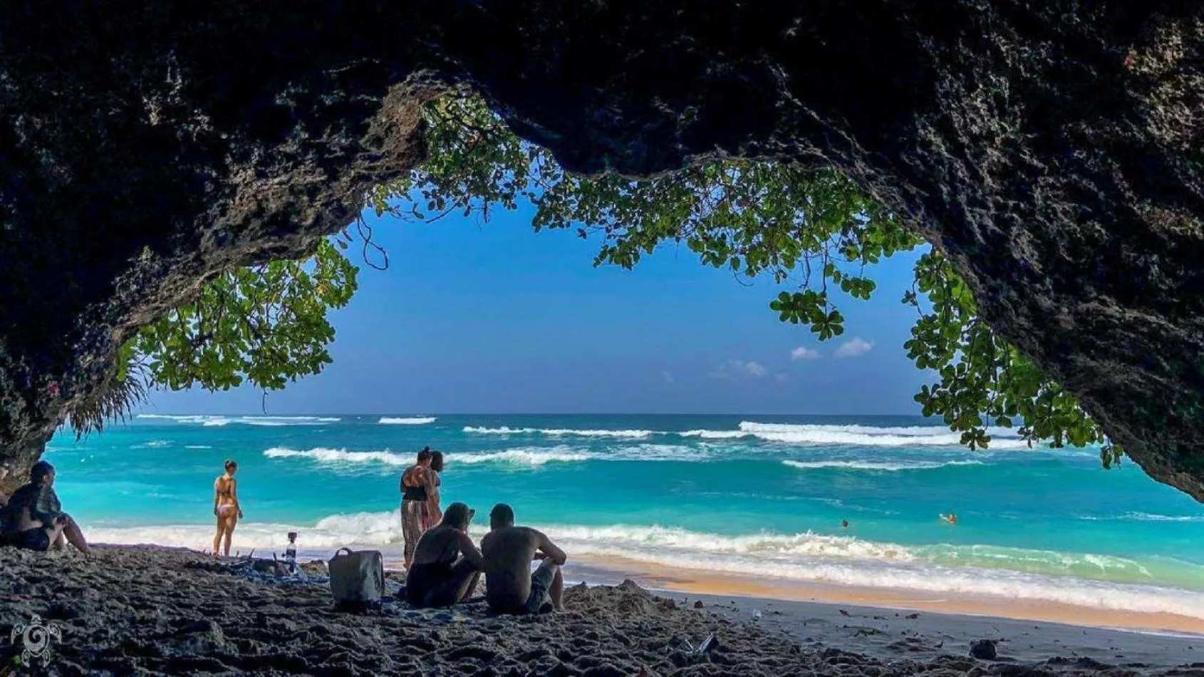 Beach in Bali Bobo Hostel