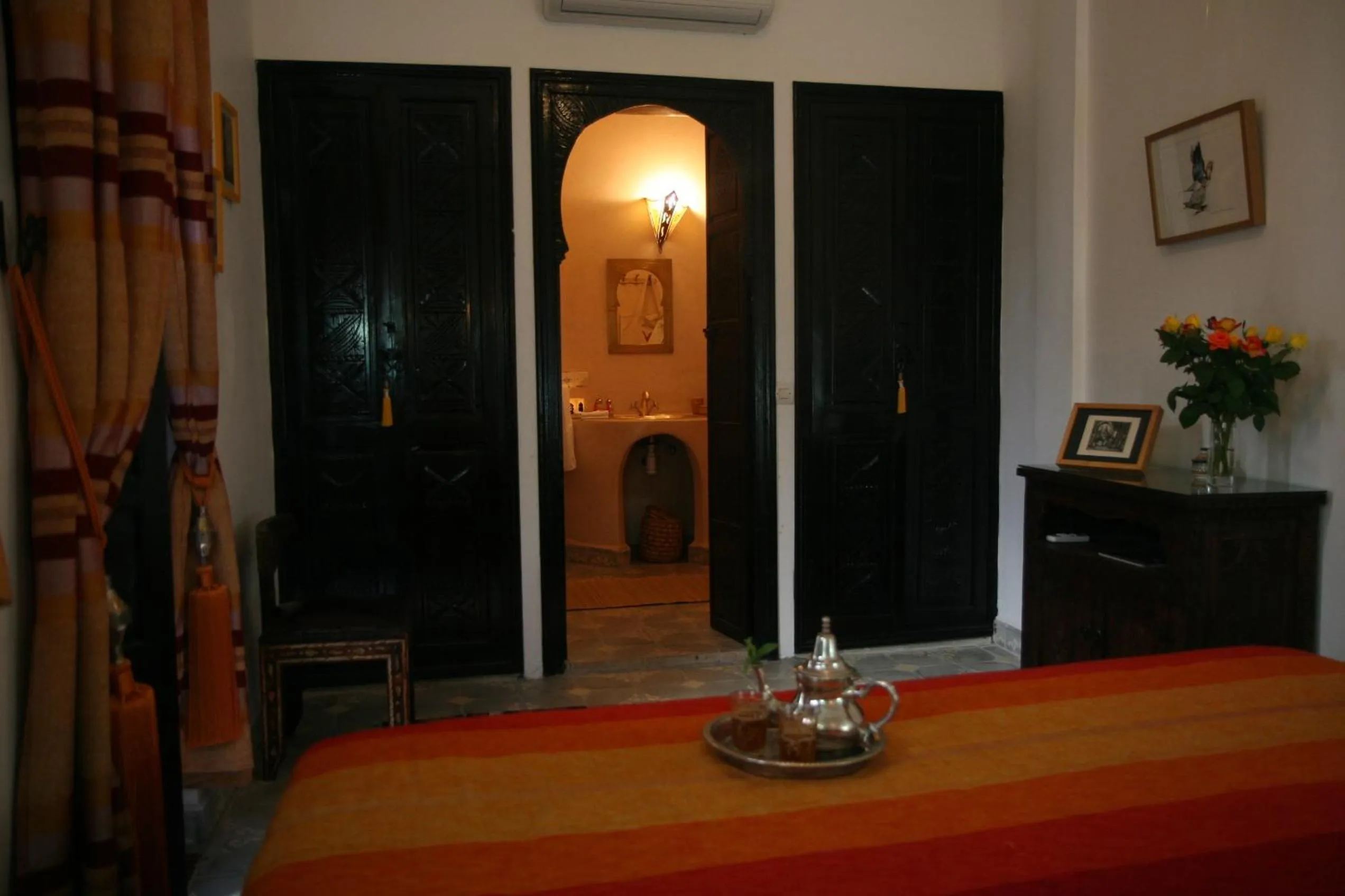 Bed in Riad Dar Zampa