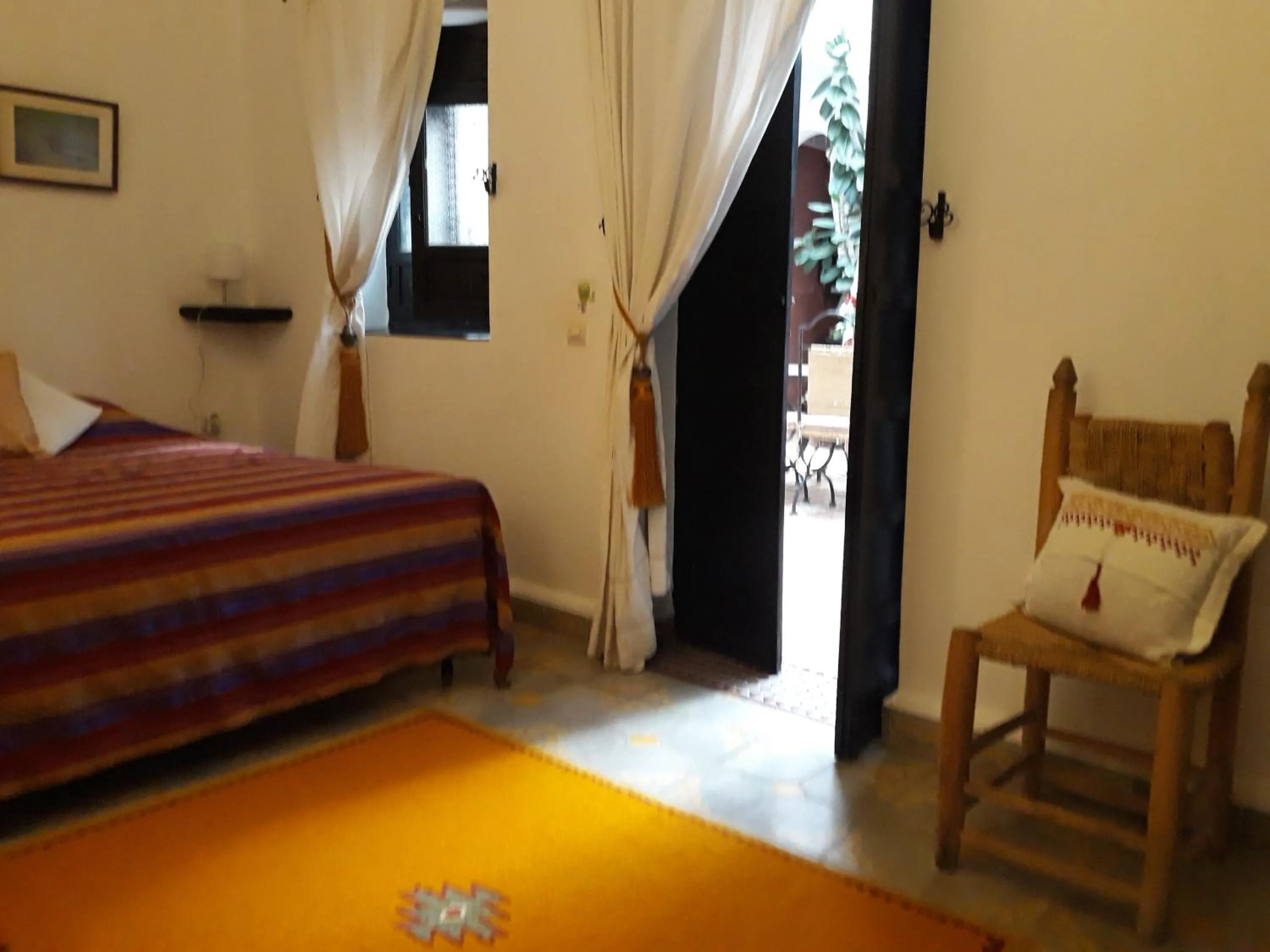 Bed in Riad Dar Zampa