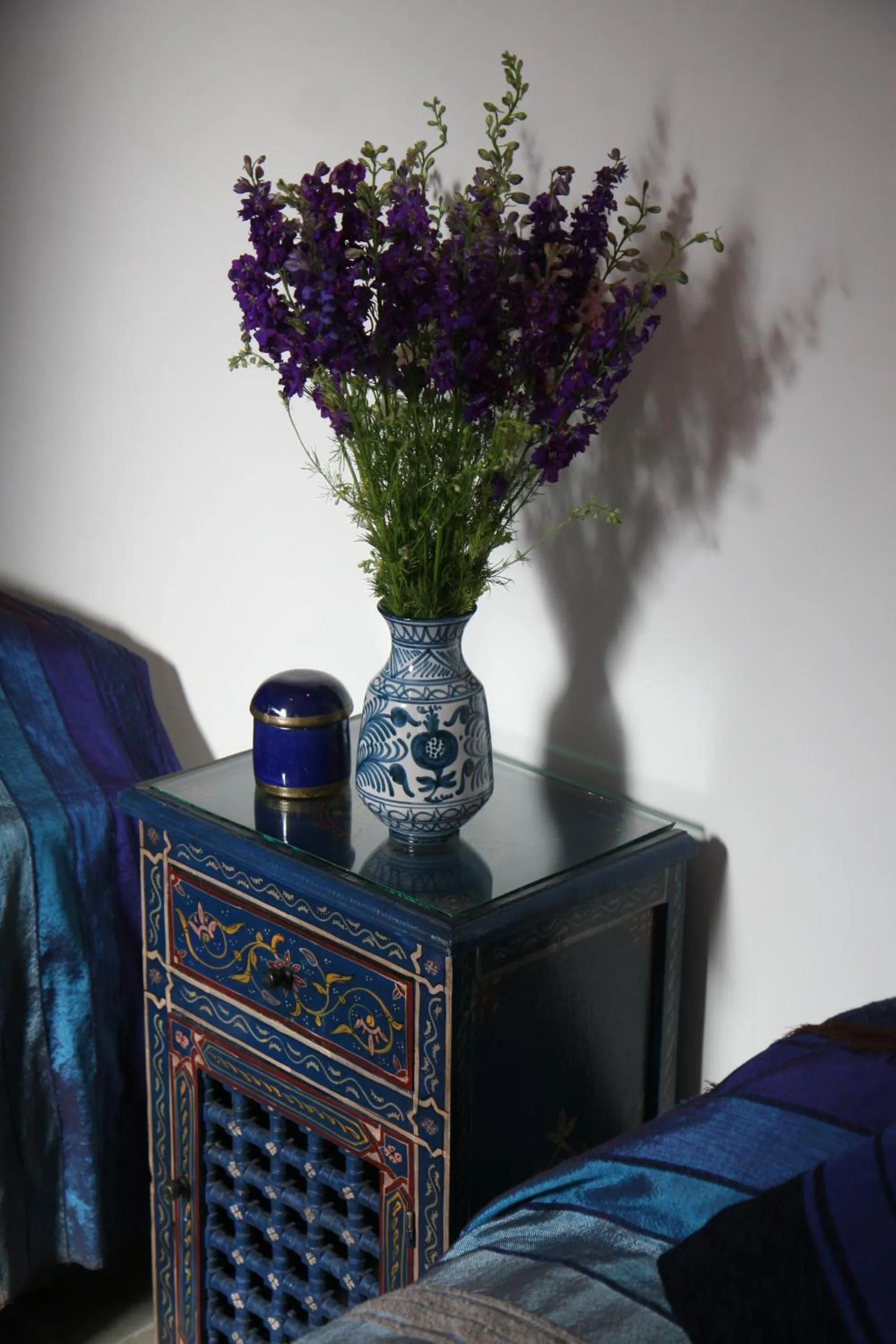 Decorative detail in Riad Dar Zampa