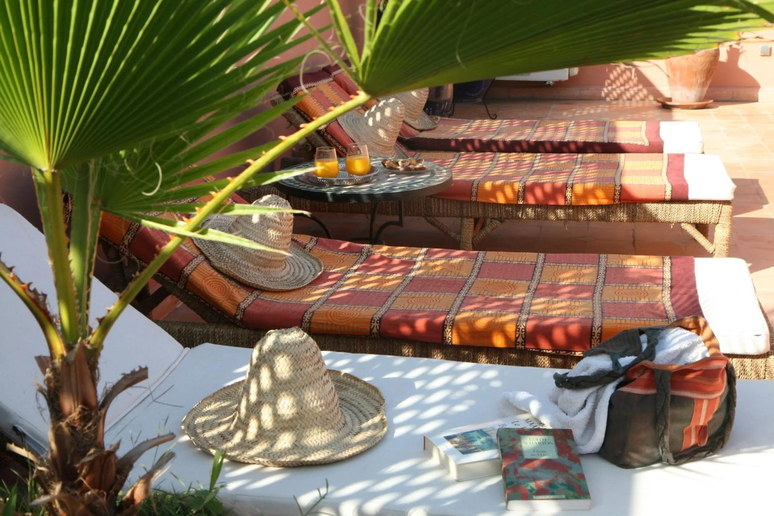 Solarium in Riad Dar Zampa