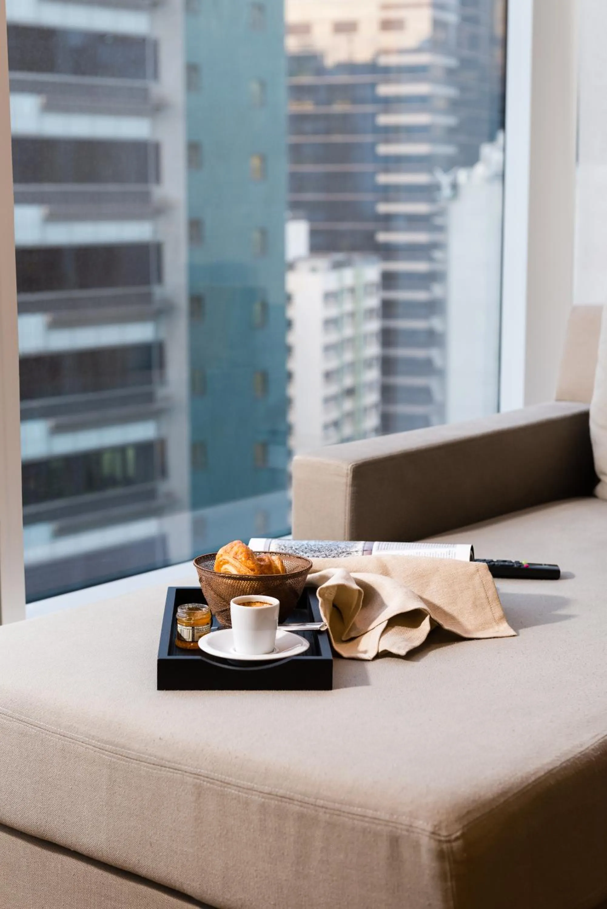 Living room, Bed in The Jervois