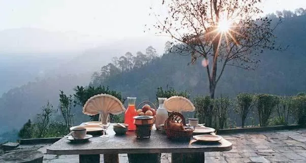 Breakfast in Club Mahindra Binsar Valley