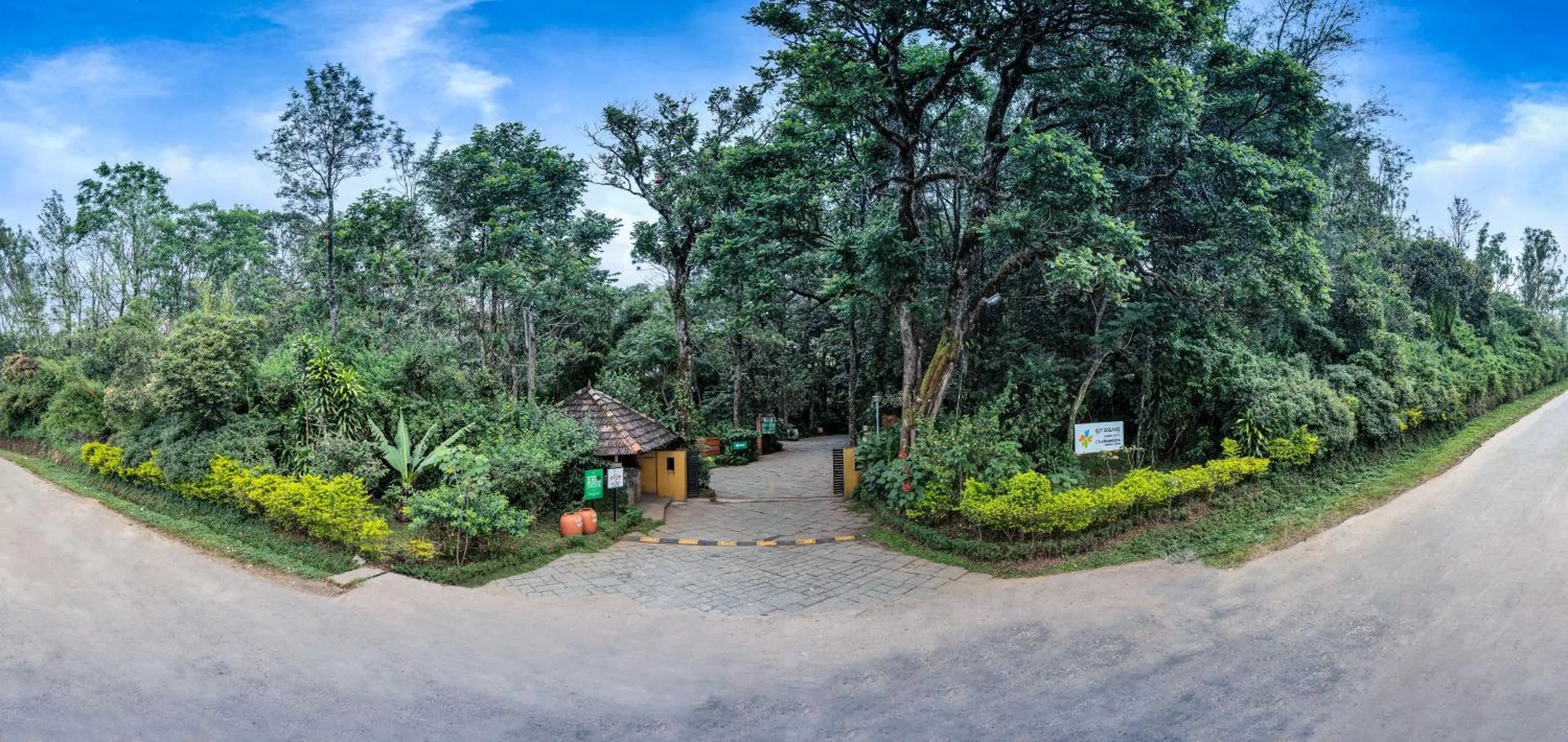 Facade/entrance in Club Mahindra Madikeri, Coorg
