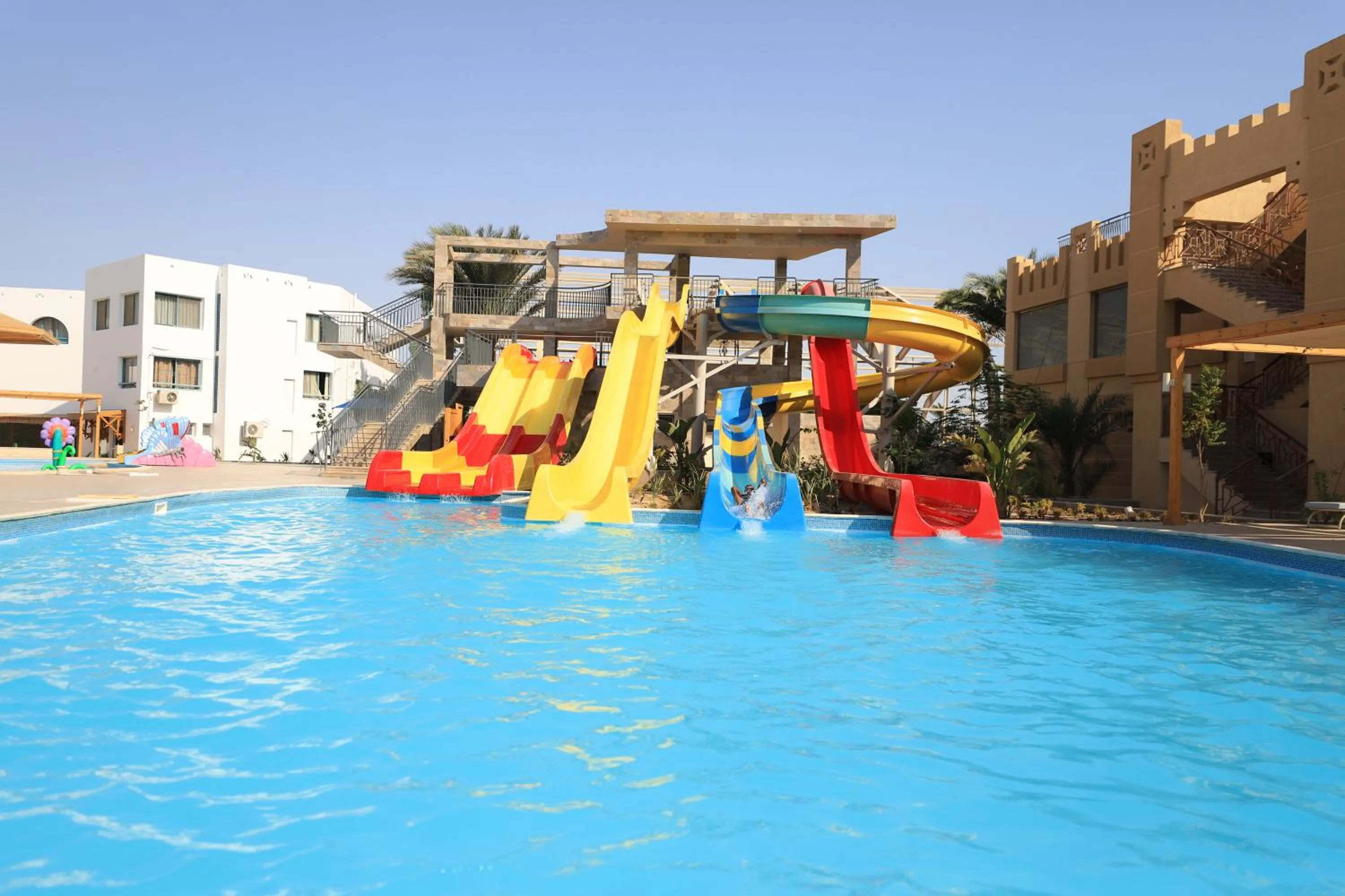Aqua park in Shams Safaga Resort